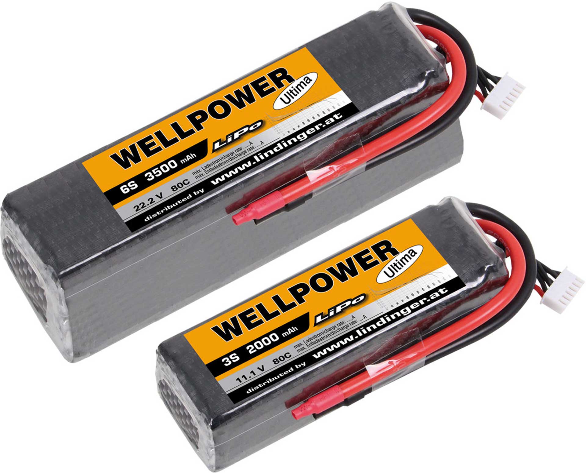 Wellpower Lipo Akku Ultima Mah Volt S C Ch