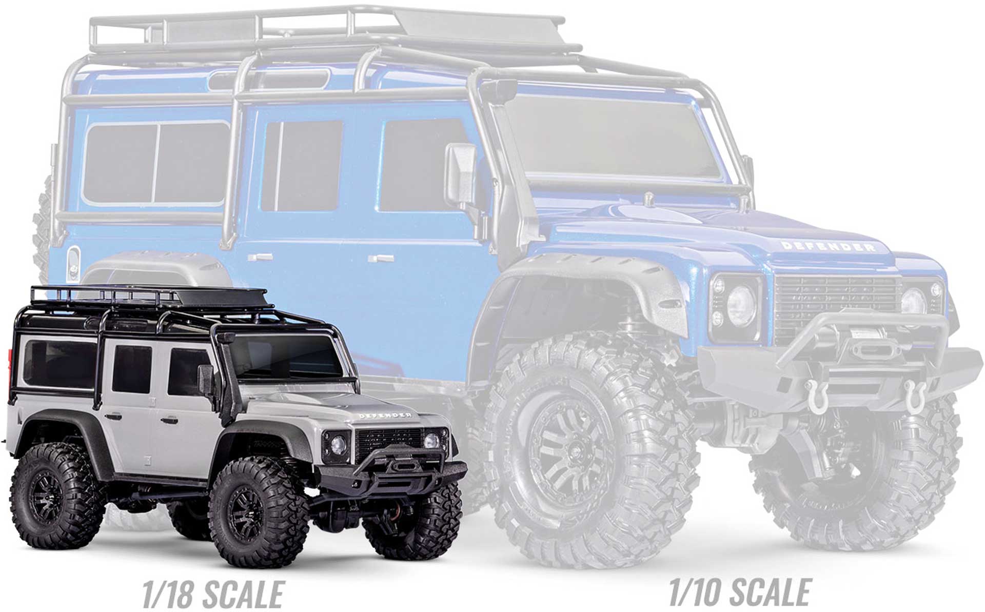 Traxxas Trx M Land Rover Defender Rot Wd Rtr Scale Crawler Inkl