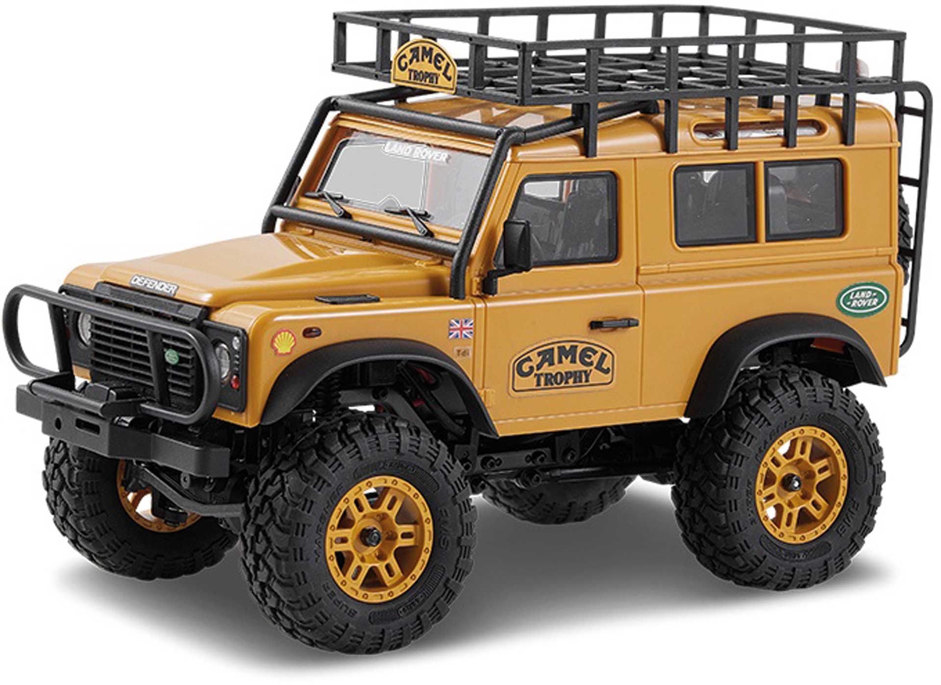 FMS FCX24M Land Rover Defender 90 1:24 Camel Trophy Edition - RTR