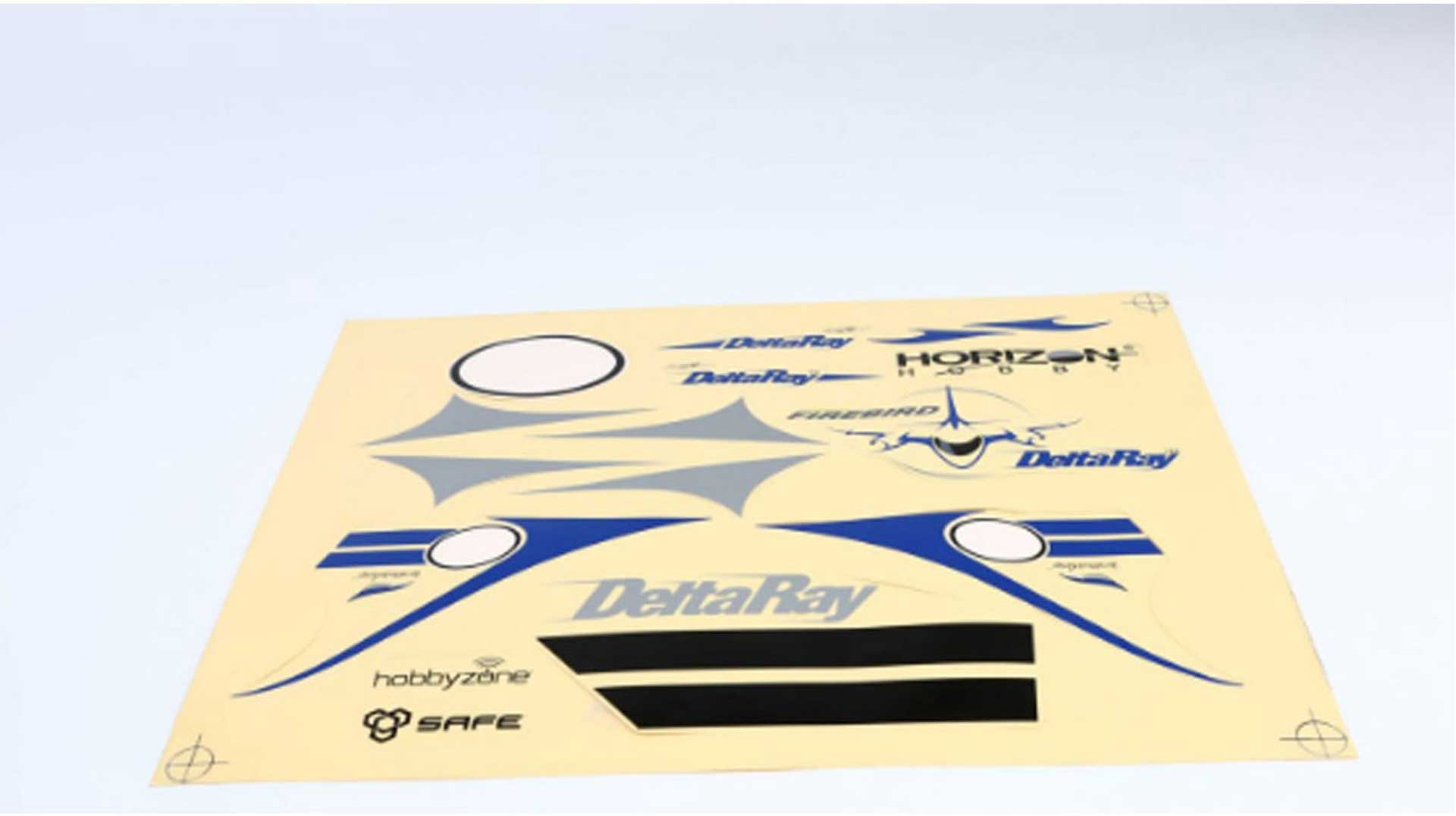 HOBBYZONE Decal Sheet: Delta Ray