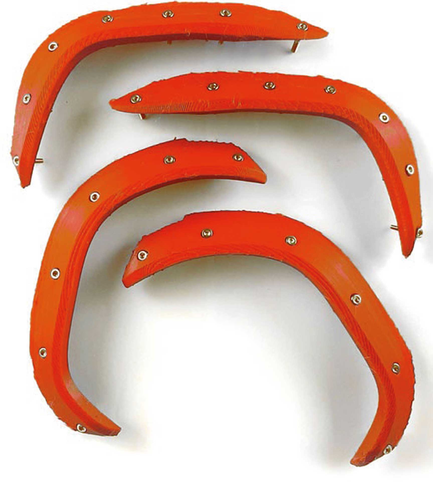 TMT Fender Flares orange (screws included) for TRX XRT