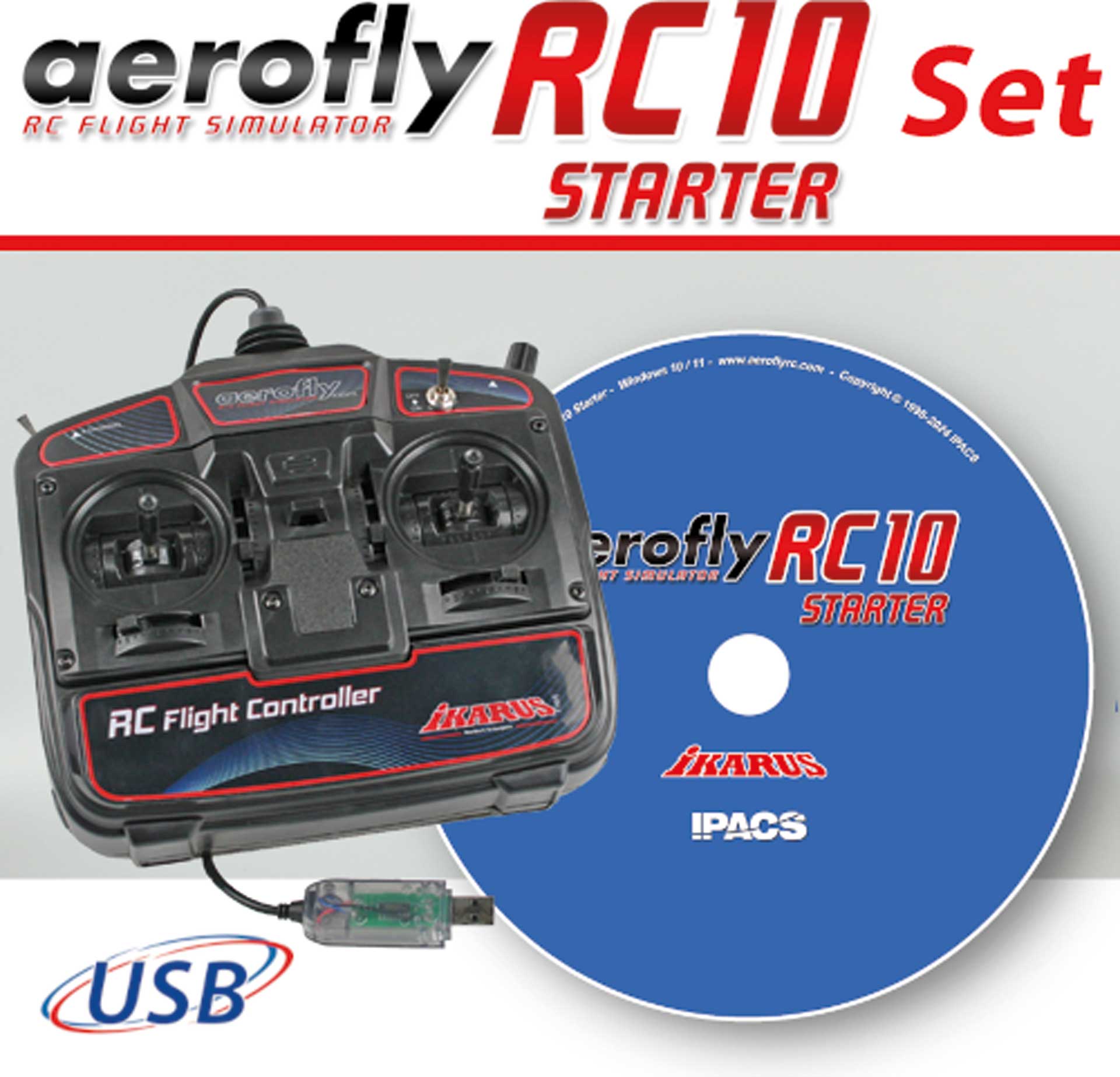 IKARUS Aerofly RC10 "STARTER" auf DVD