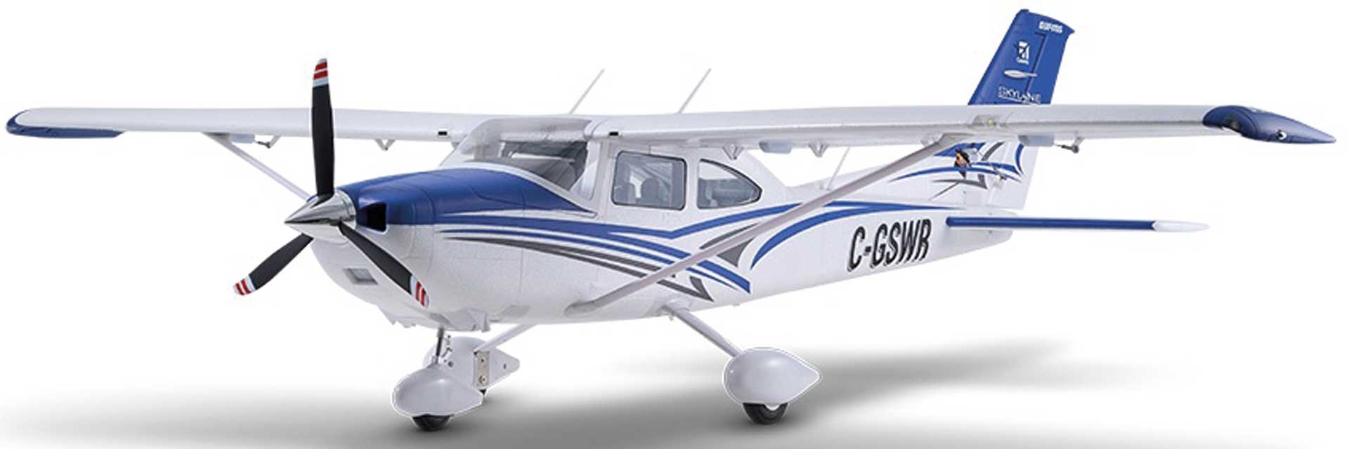 FMS Cessna 182 PNP bleu - 150 cm
