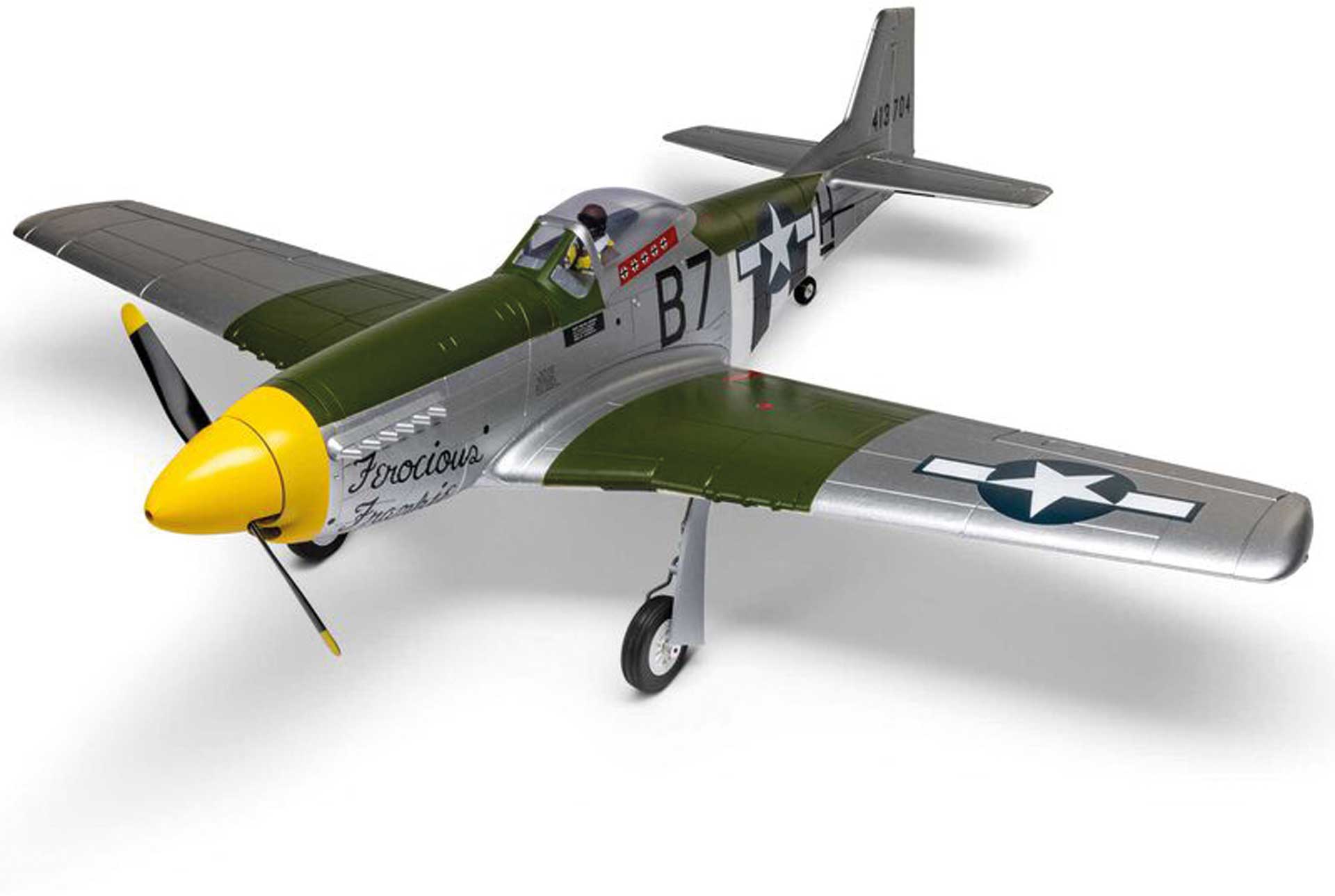 E-FLITE P-51D Mustang 1.0M BNF Basic mit AS3X und SAFE Select