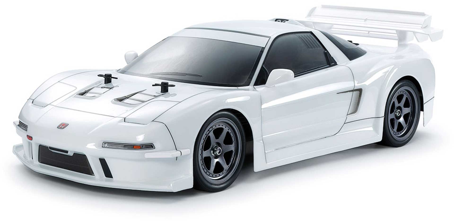 TAMIYA Honda NSX Racing TT-02 1/10 Bausatz Weiß lackiert