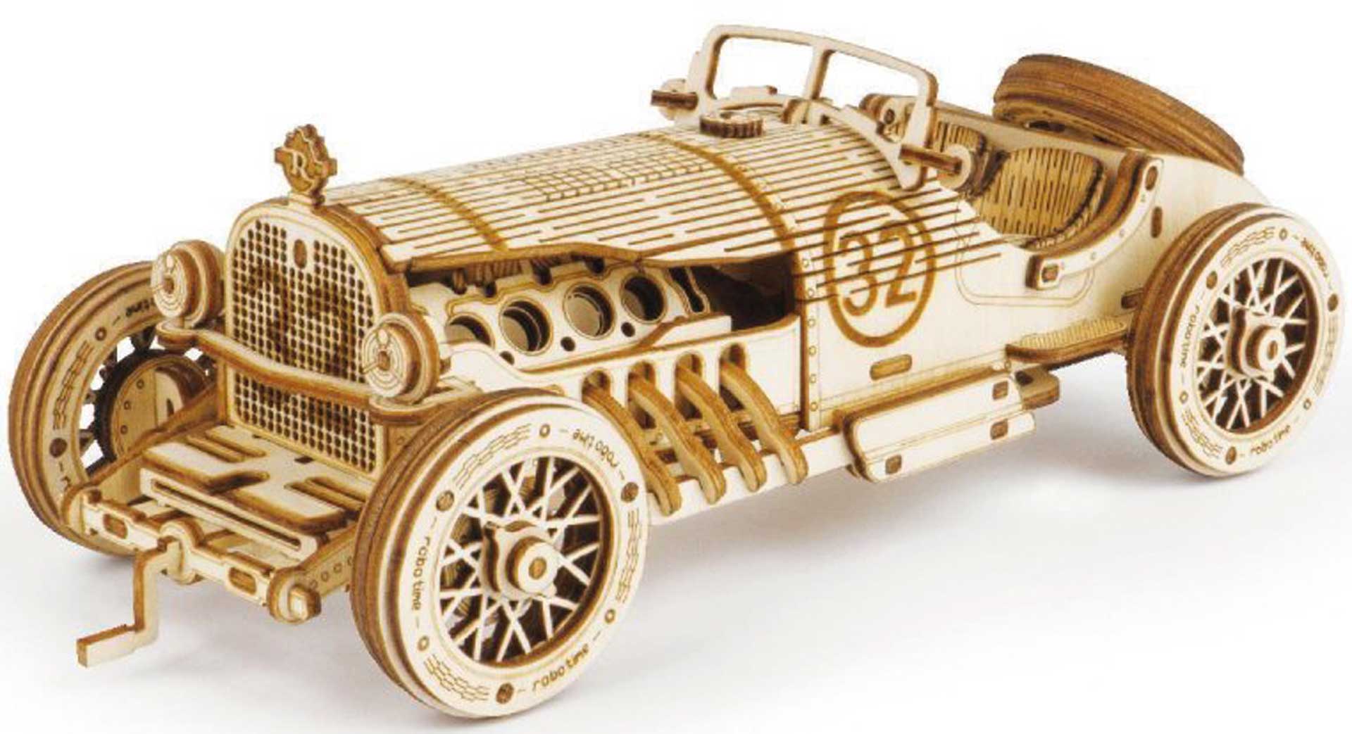 PICHLER Grand Prix Car (Lasercut Holzbausatz) 3D Puzzle