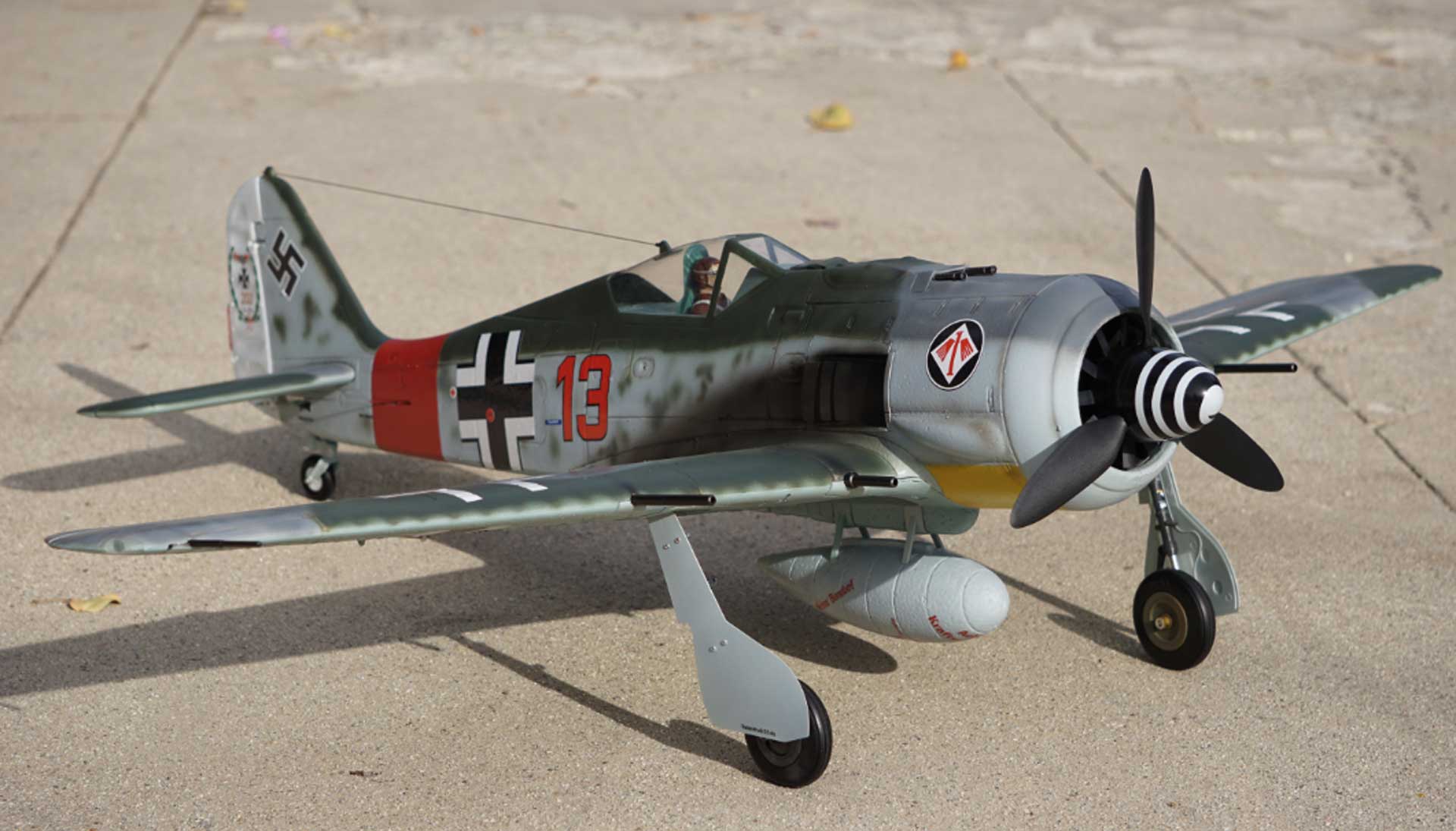 FlightLine Focke Wulf Fw-190 V2 PNP 1120mm 44