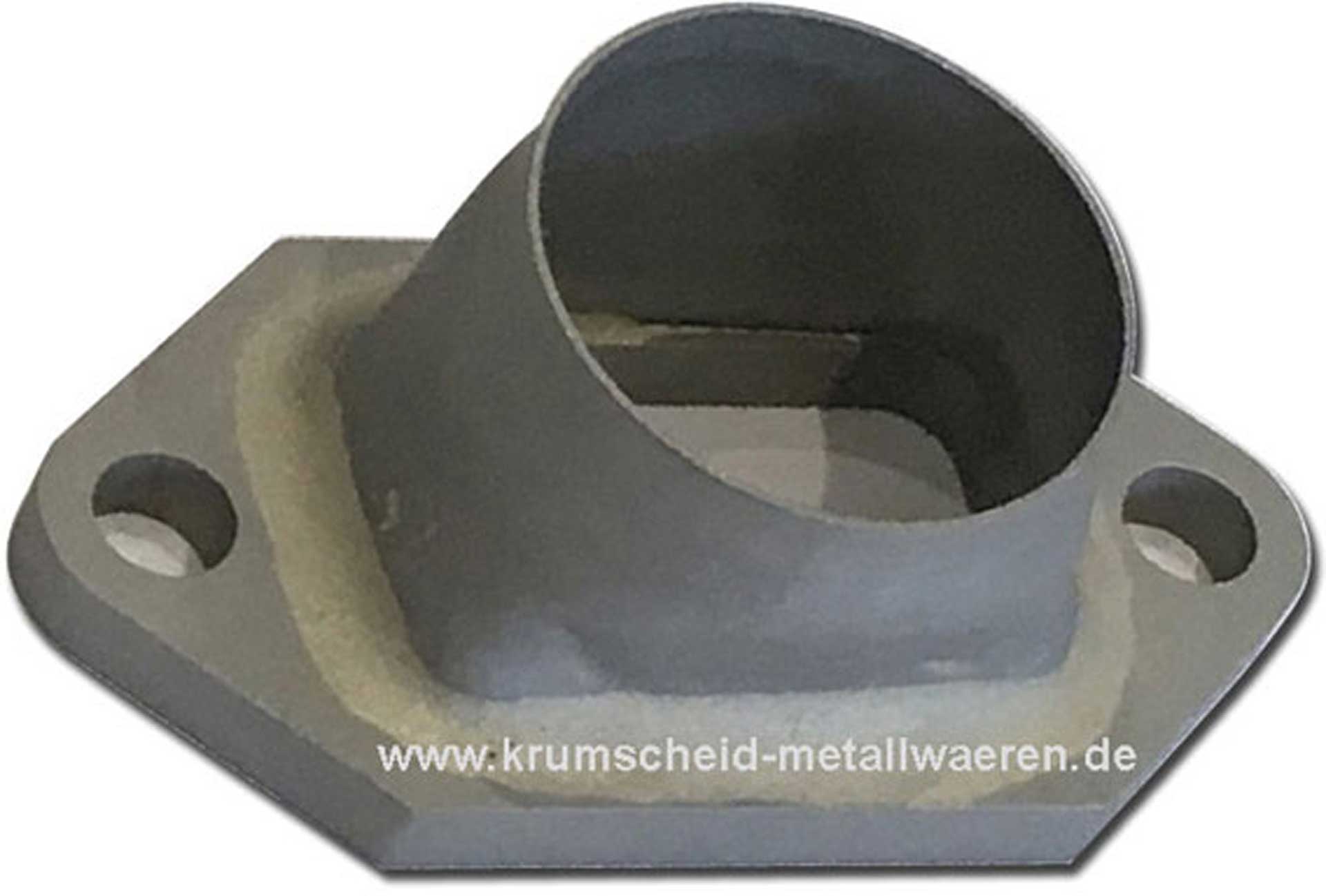 KRUMSCHEID SILENCER CONNECTION ZDZ 210 B2 28MM ZDZ 420 B4, 54MM HOLE SPACING, WINDOW 21X37MM