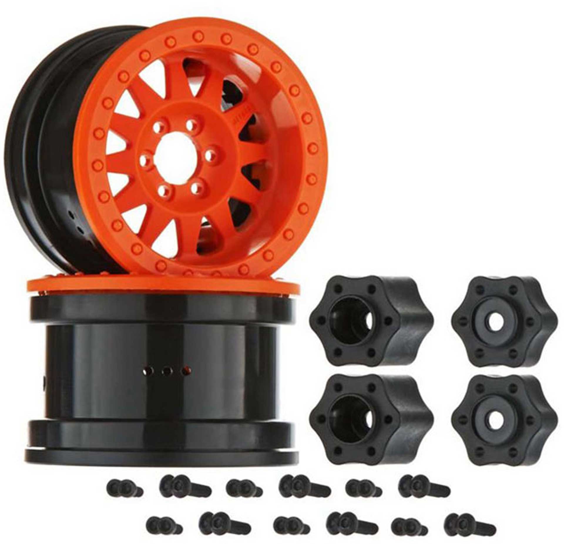 AXIAL AX31364 2.2 Method Beadlock Wheel IFD Orange (2)