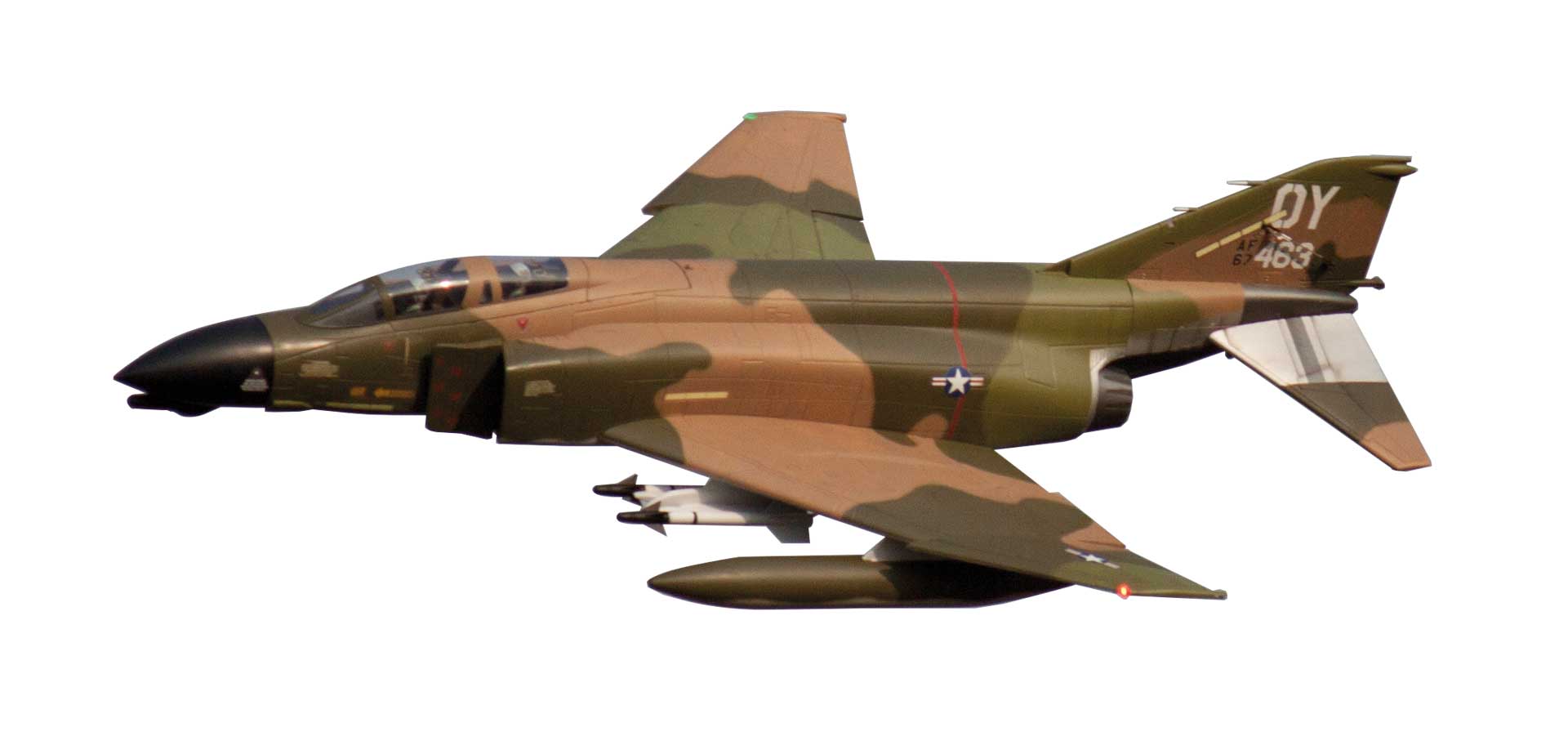 Freewing F-4 Phantom II green camo PNP 8S Jet EDF