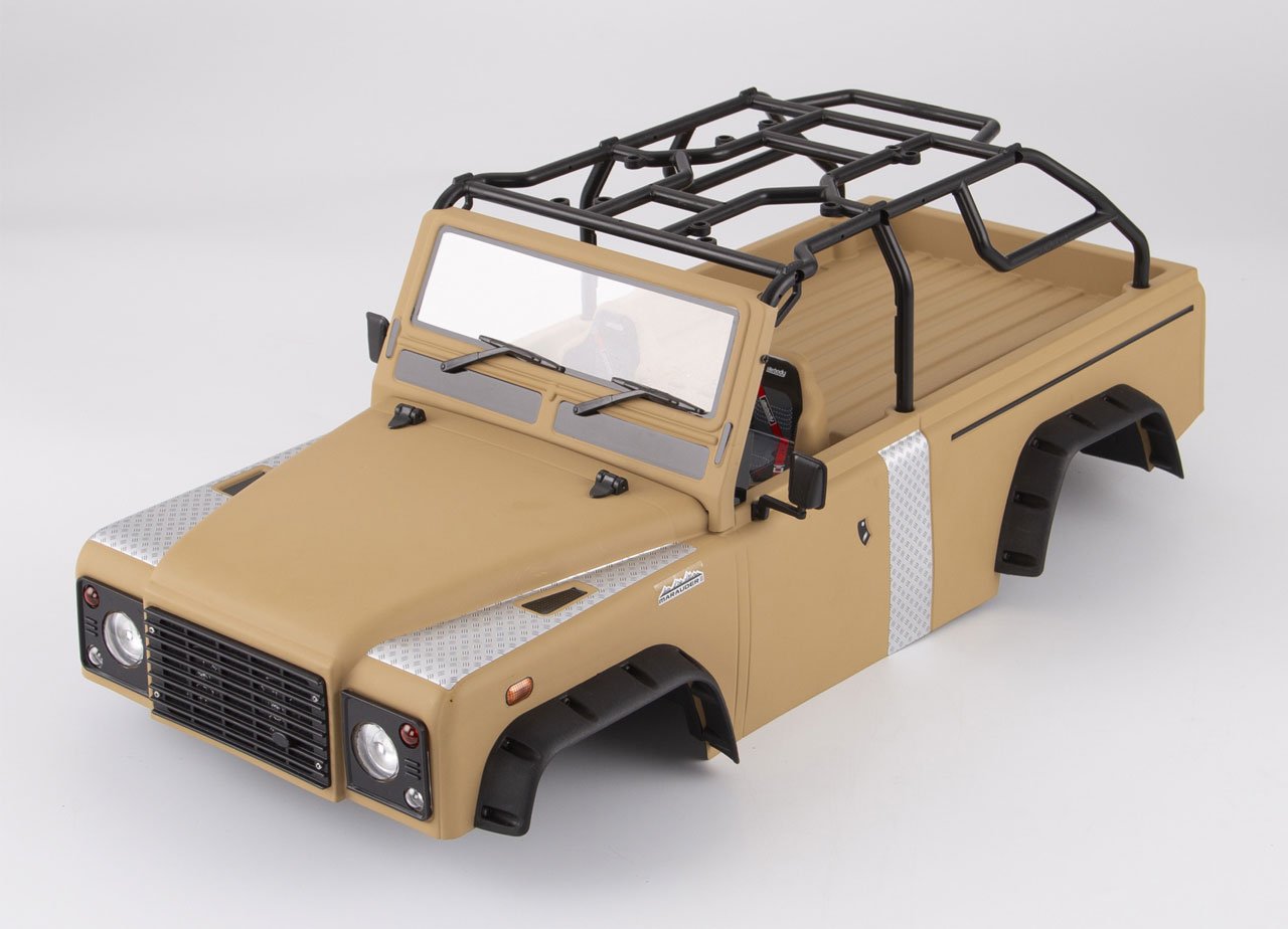 KILLER BODY Marauder II Body Military Sand for TRX-4