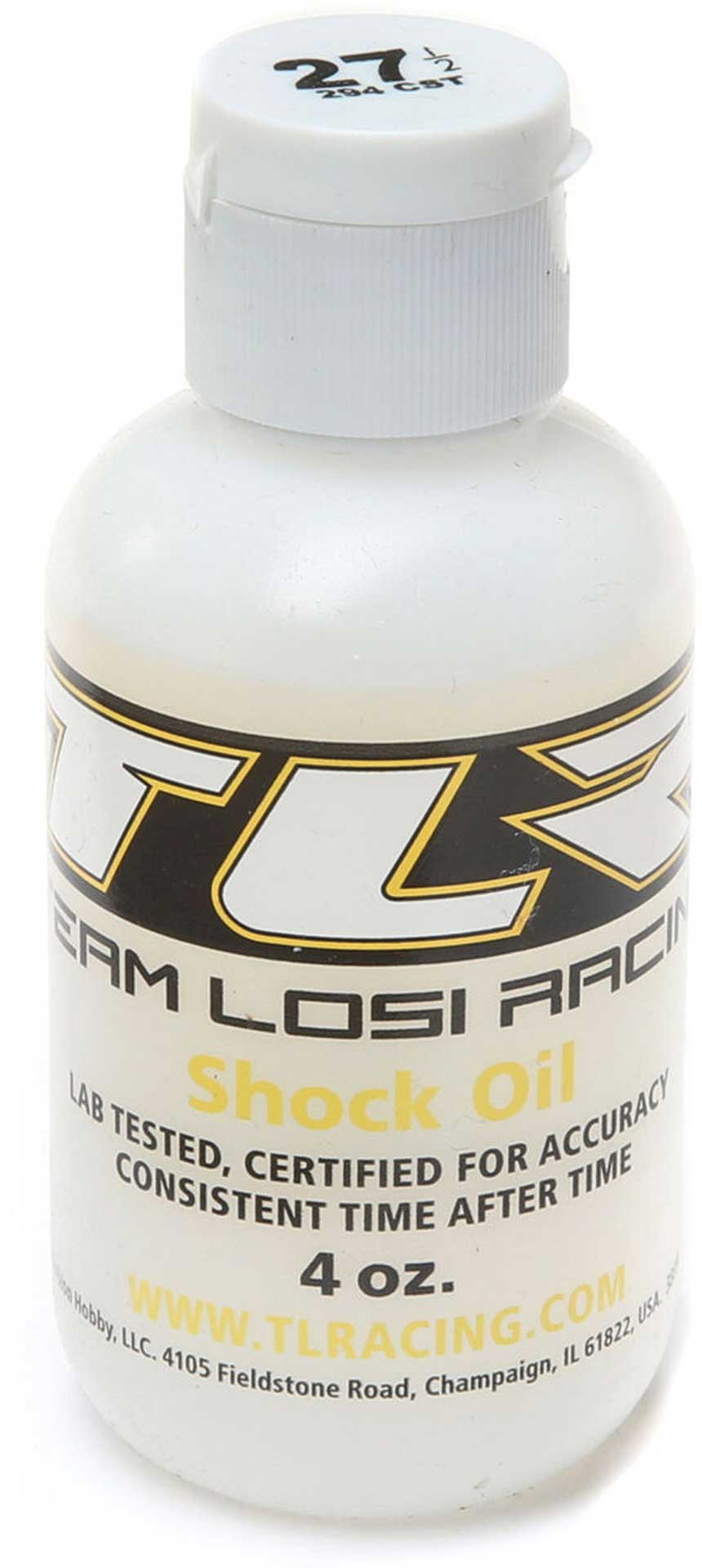 LOSI TLR SILICONE SHOCK ABSORBER OIL 27.5WT, 4OZ