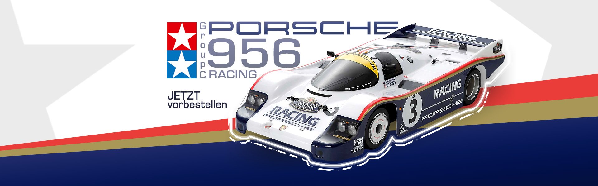 Tamiya Porsche 956 Racing 1/10 F103 GT RC Onroad Race Car Modellbau Lindinger