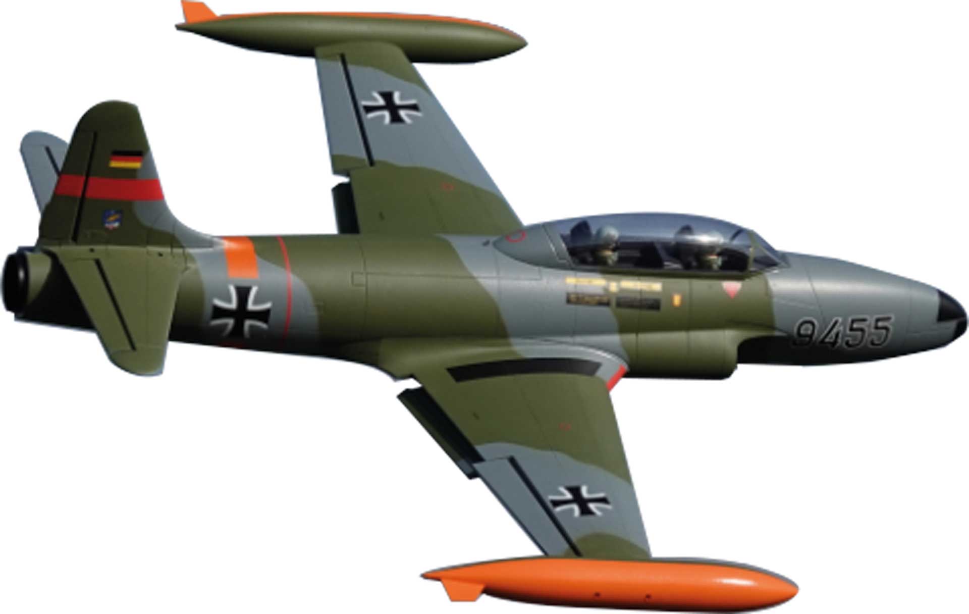 Freewing T-33 Shooting Star German PNP 80mm 12B Jet EDF