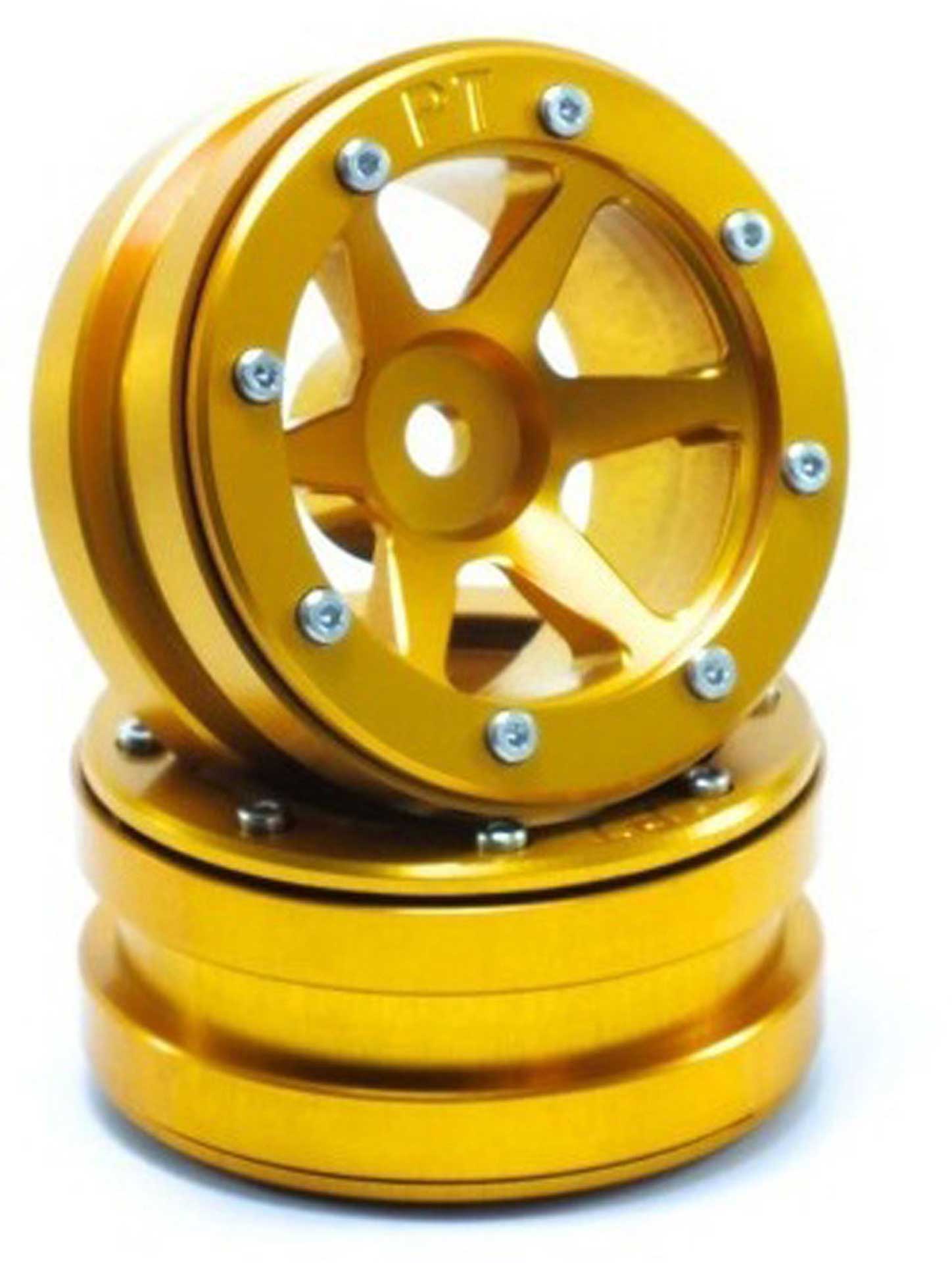 METSAFIL BEADLOCK WHEELS PT- SLINGSHOT GOLD/GOLD 1.9 (2 ST.)