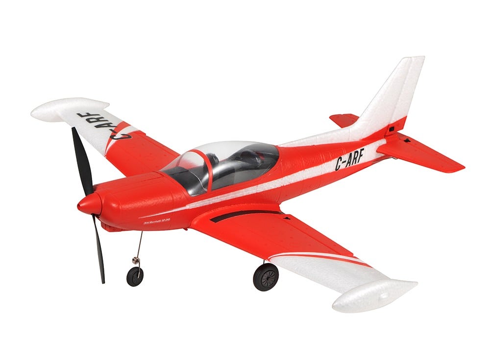 TOPRC MODEL Mini SF 260 RTF Rot Mode 2 mit 6-Achs-Gyro