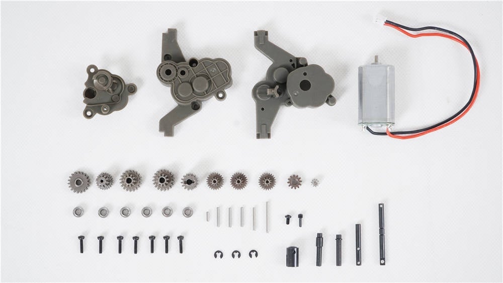 ROC HOBBY Willys MB Scaler 1/12th scale - Main gearbox mounted