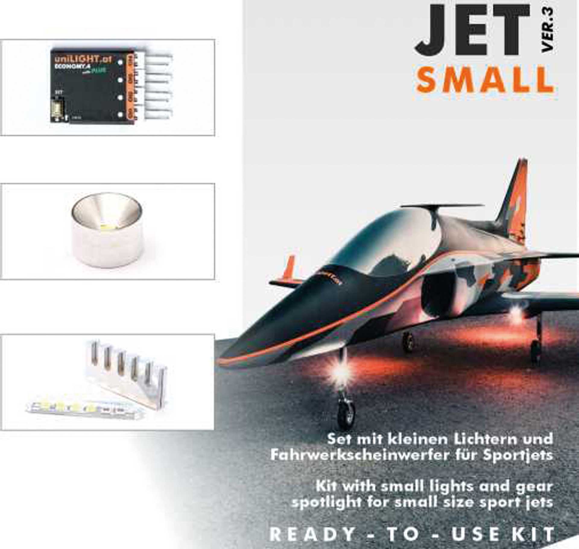 UNILIGHT JET-Small Beleuchtungsset, v3