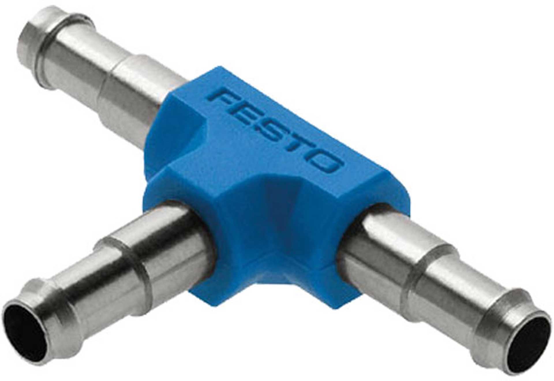 FESTO T-PANTS CONNECTION 3MM ID 1PCS. (FOR 4MM HOSE OUTER DIAMETER)