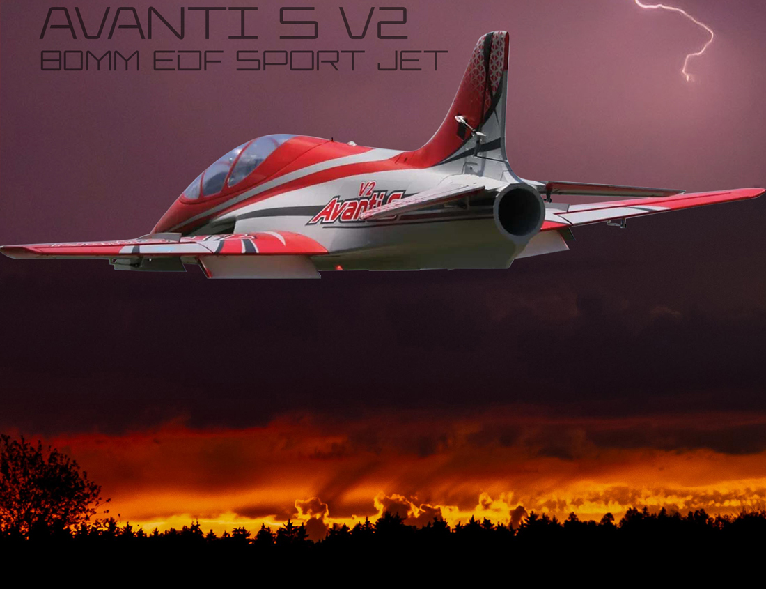 Freewing Model RC Jets RC Planes Modellbau Lindinger Avanti S V2