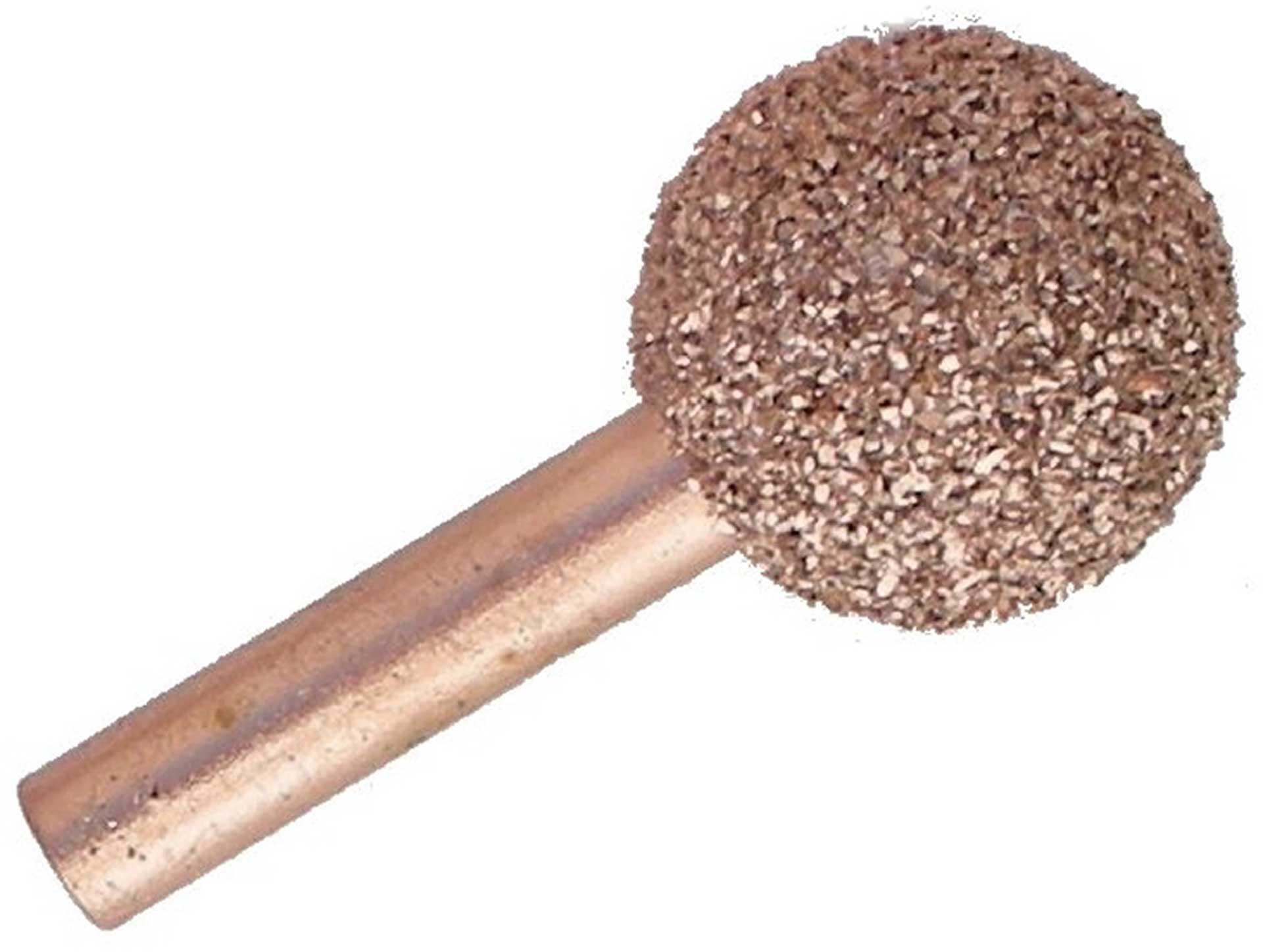 PERMA GRIT Large mounted point "ball" coarse