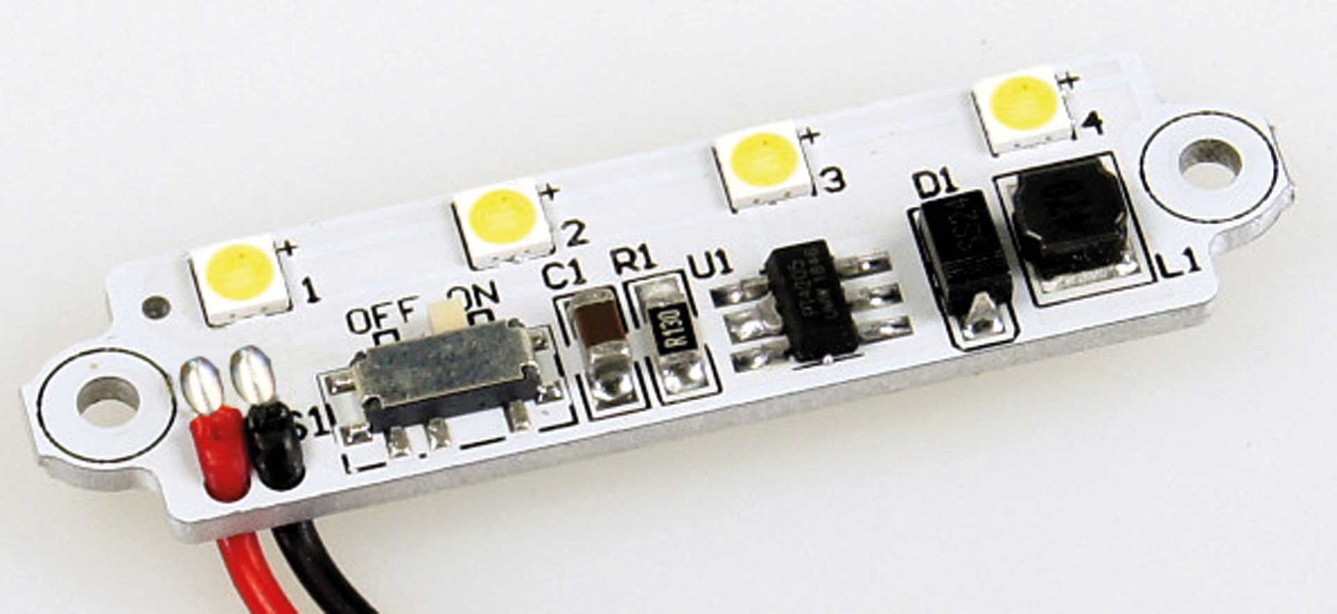 HACKER Standalone-Lichtmodul Sparrow weiß