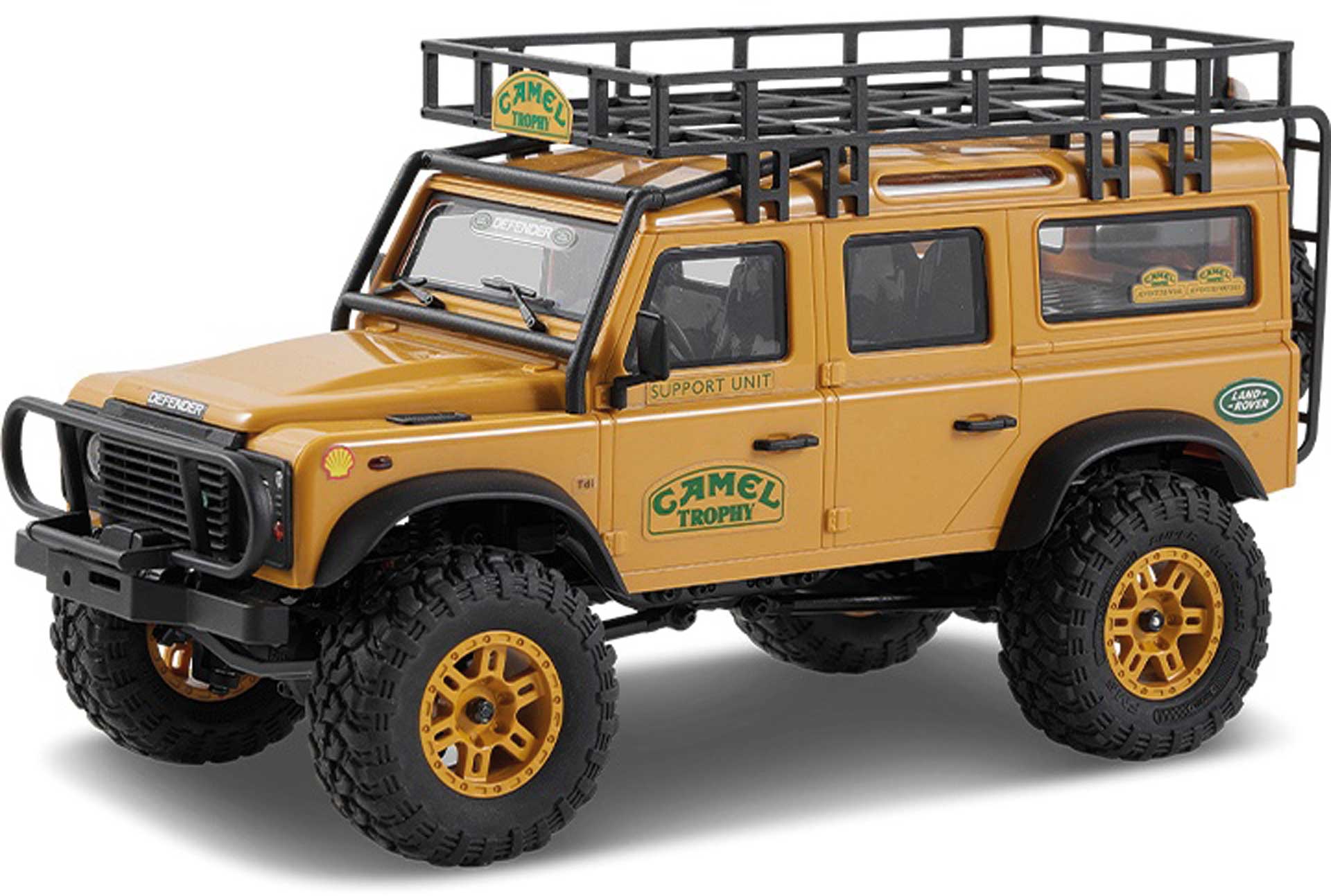 FMS FCX24M Land Rover Defender 110 1:24 Camel Trophy Edition - RTR