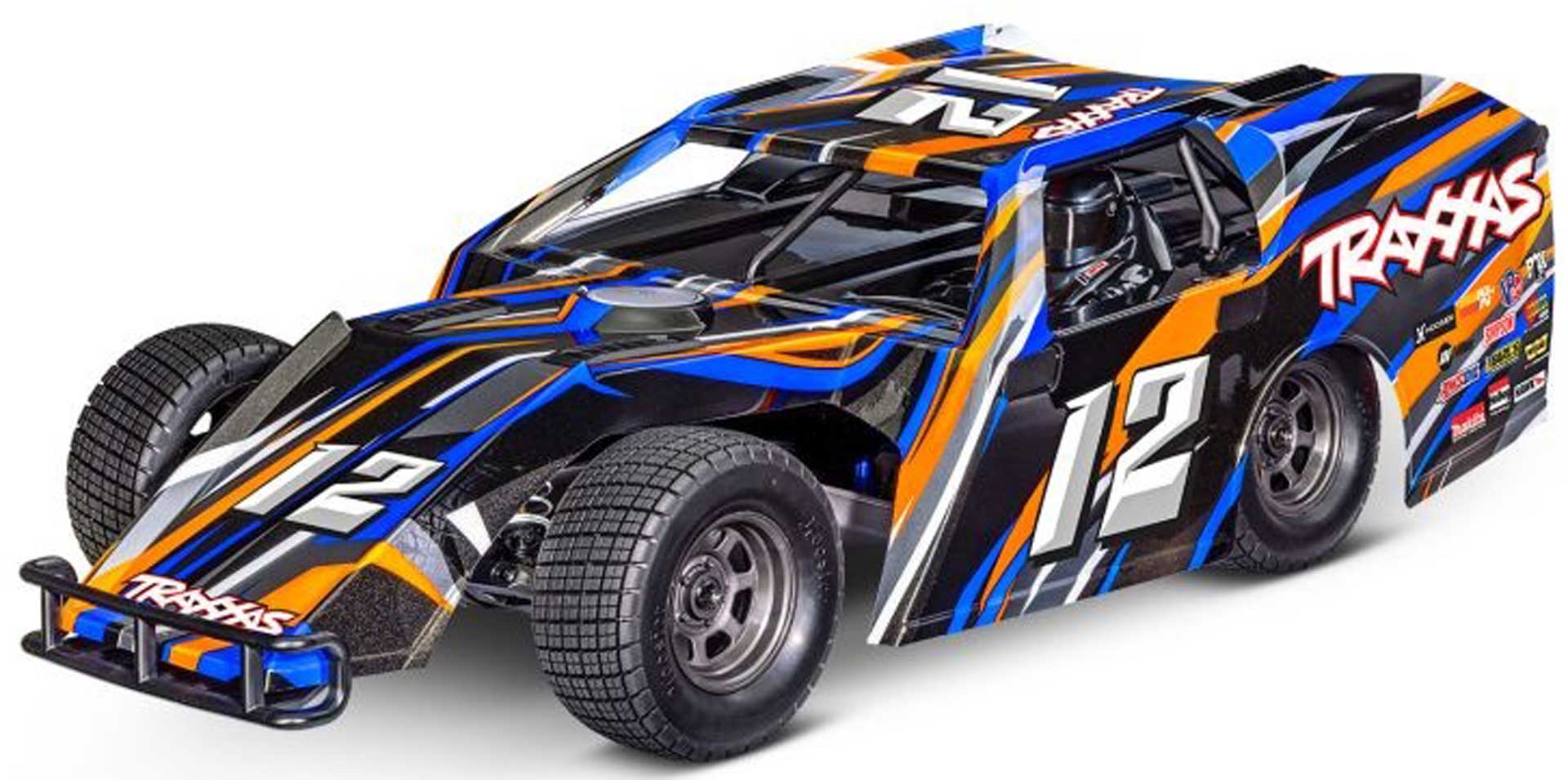 TRAXXAS MUDBOSS SLASH BL-2S BLAU BRUSHLESS OHNE AKKU UND LADEGERÄT