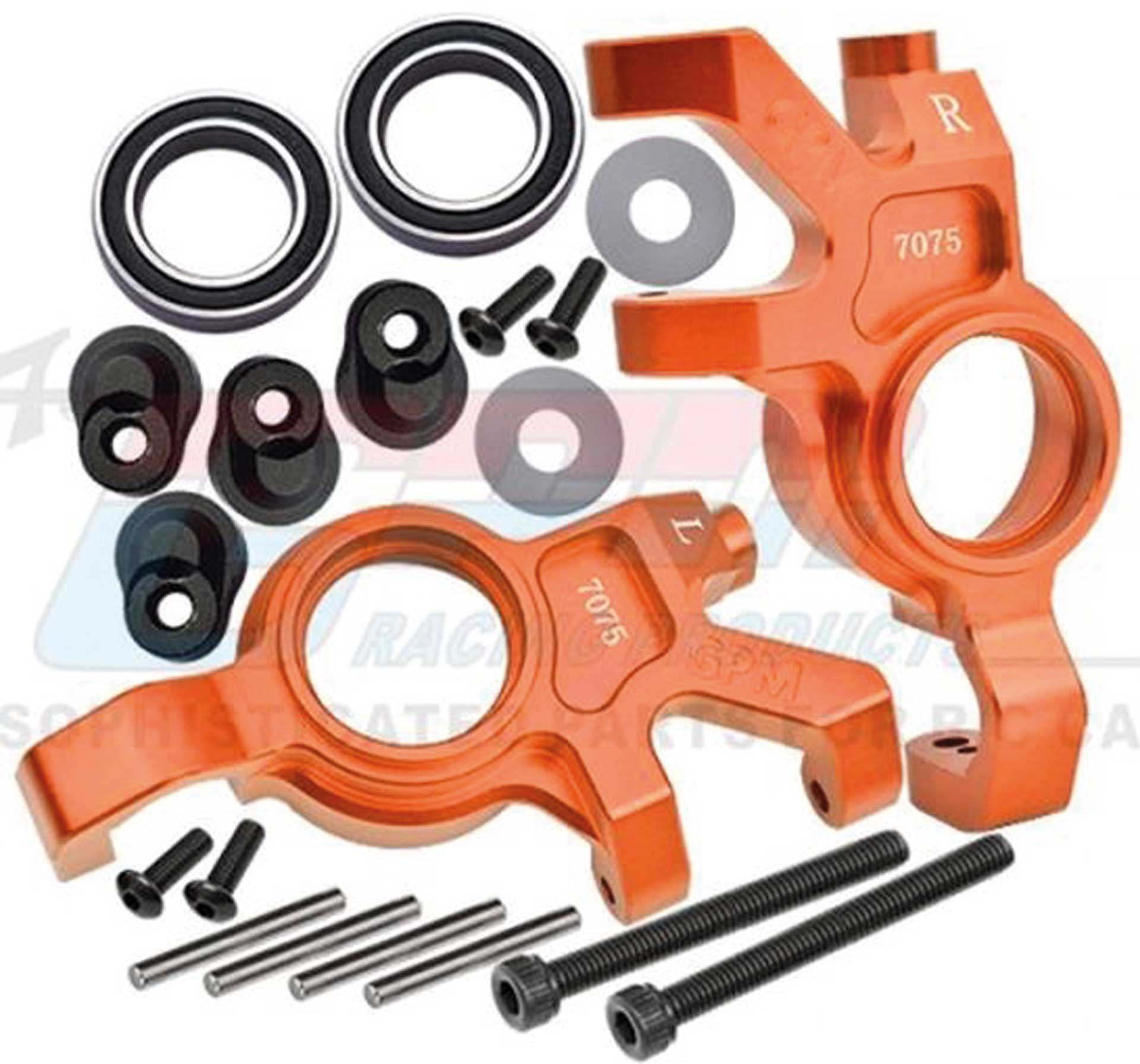 GPM ALUMINIUM LEVIER DE DIRECTION SET AVANT SURDIMENSIONNÉ ORANGE TRX X-MAXX