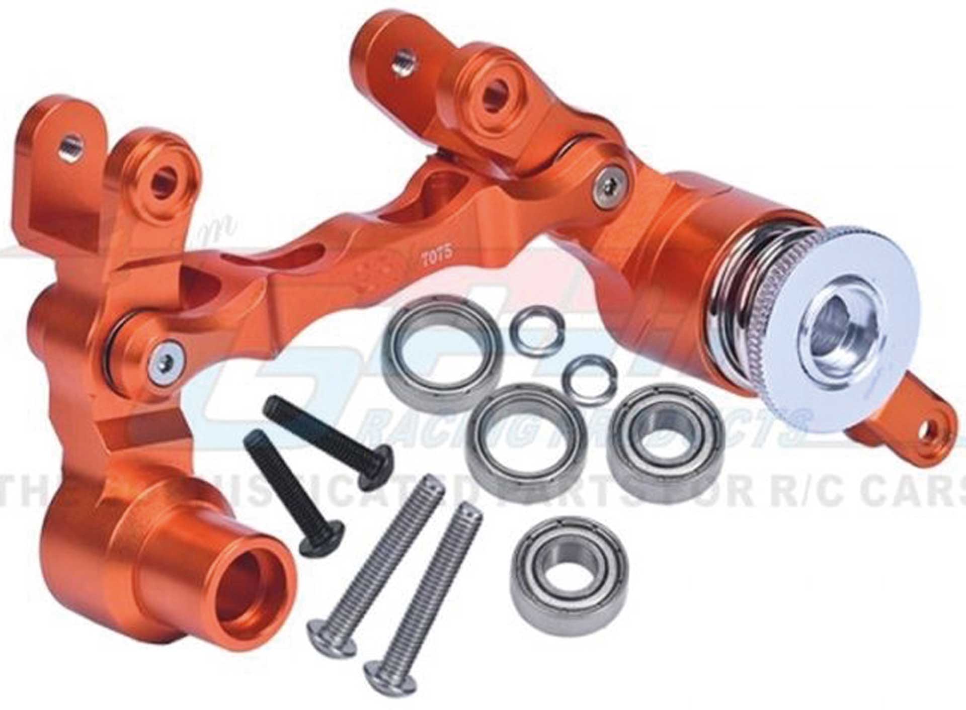 GPM ALUMINIUM KIT DE DIRECTION COMPLET ORANGE TRX MAXX, MAXX SLASH