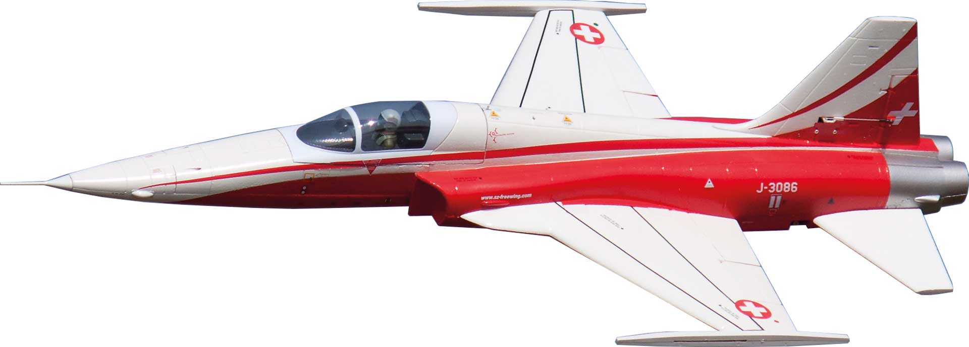 Freewing F-5E (Switzerland) PNP 80mm 12B Jet EDF