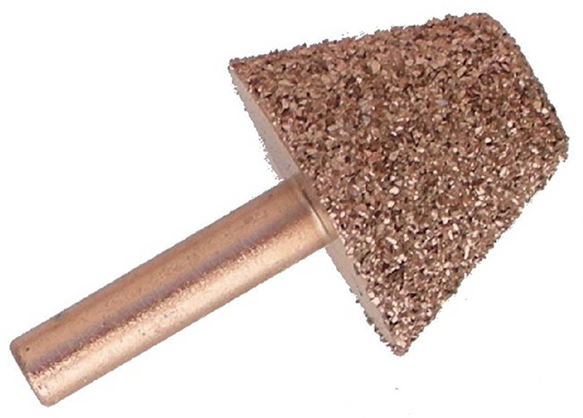 PERMA GRIT Large mounted point "Cone" coarse