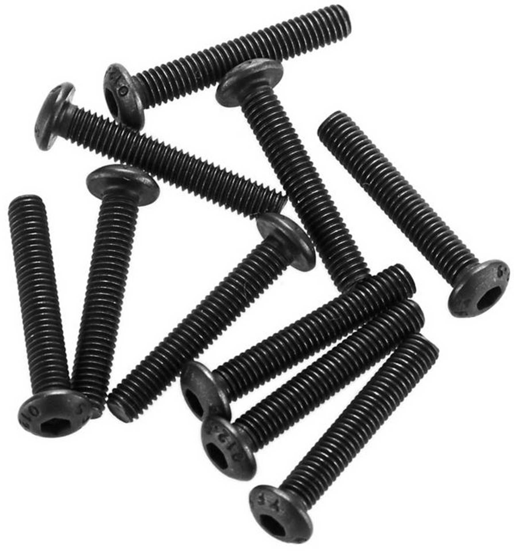 ARRMA AR721318 Button Head Screw 3x18mm (10)