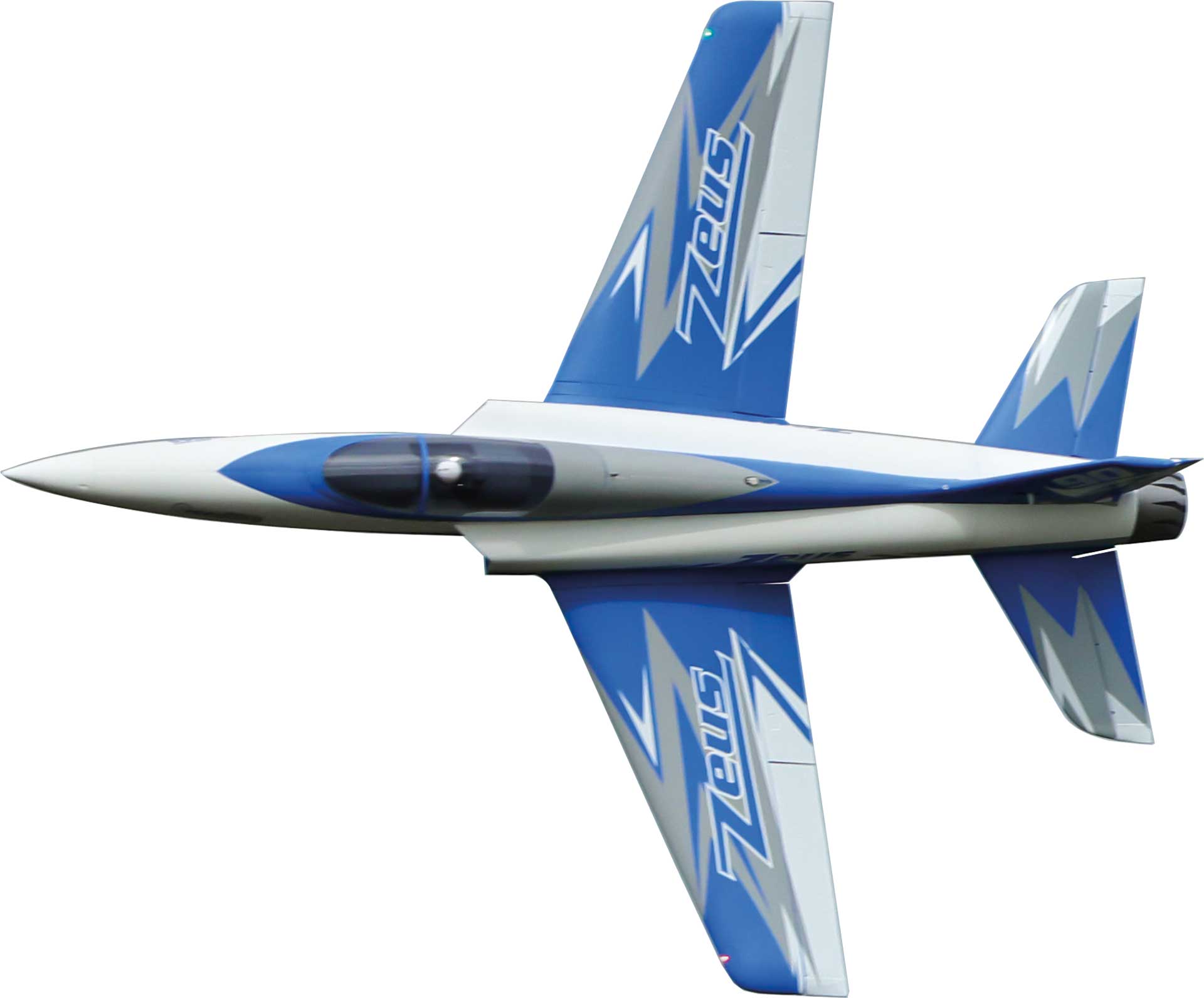 Freewing Zeus 90mm PNP 8S Sport jet EDF (Bleu)