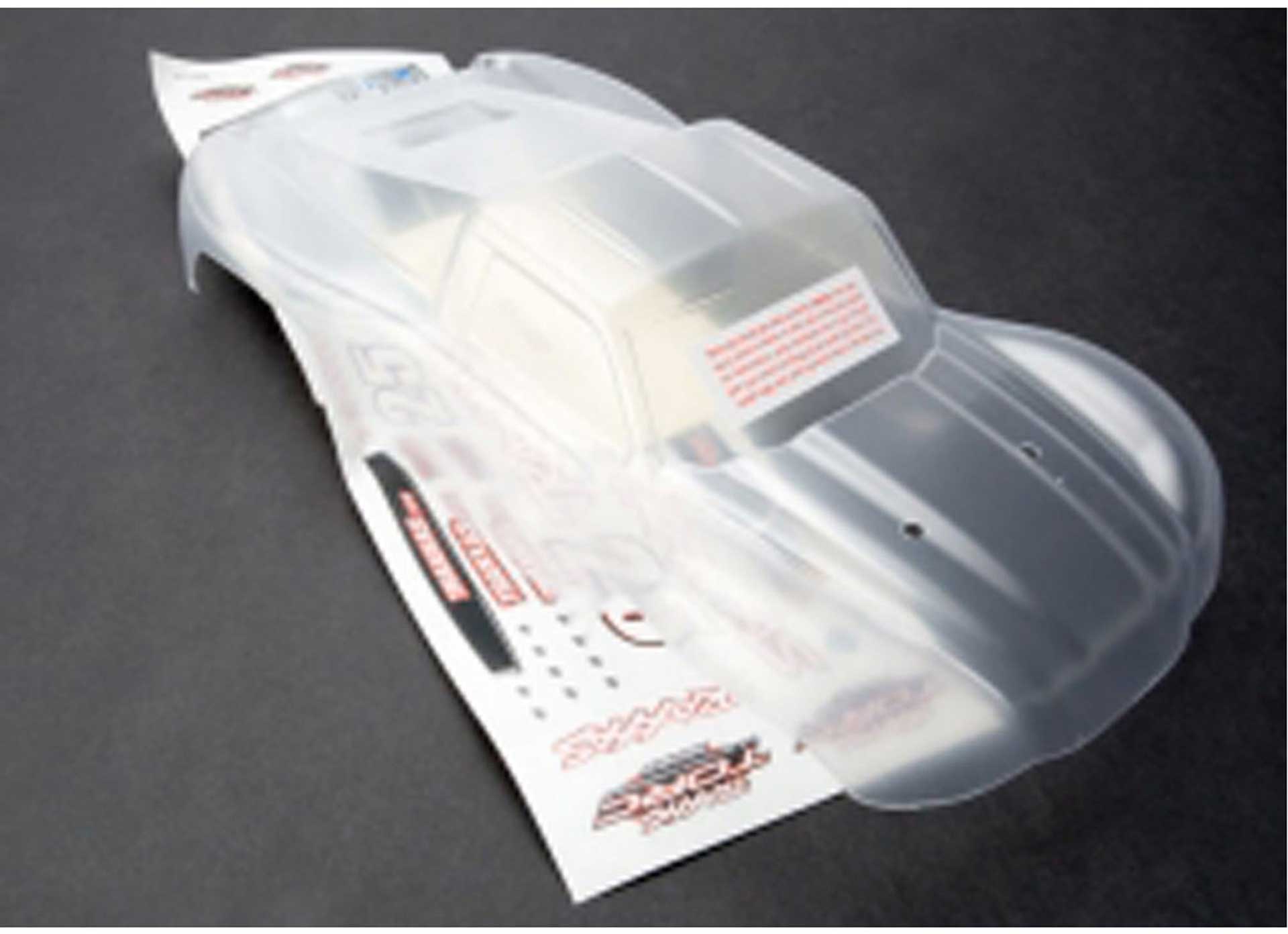 TRAXXAS CARROSSERIE SLASH 1/16EME TRANSPARENTE + AUTOCOLLANTS