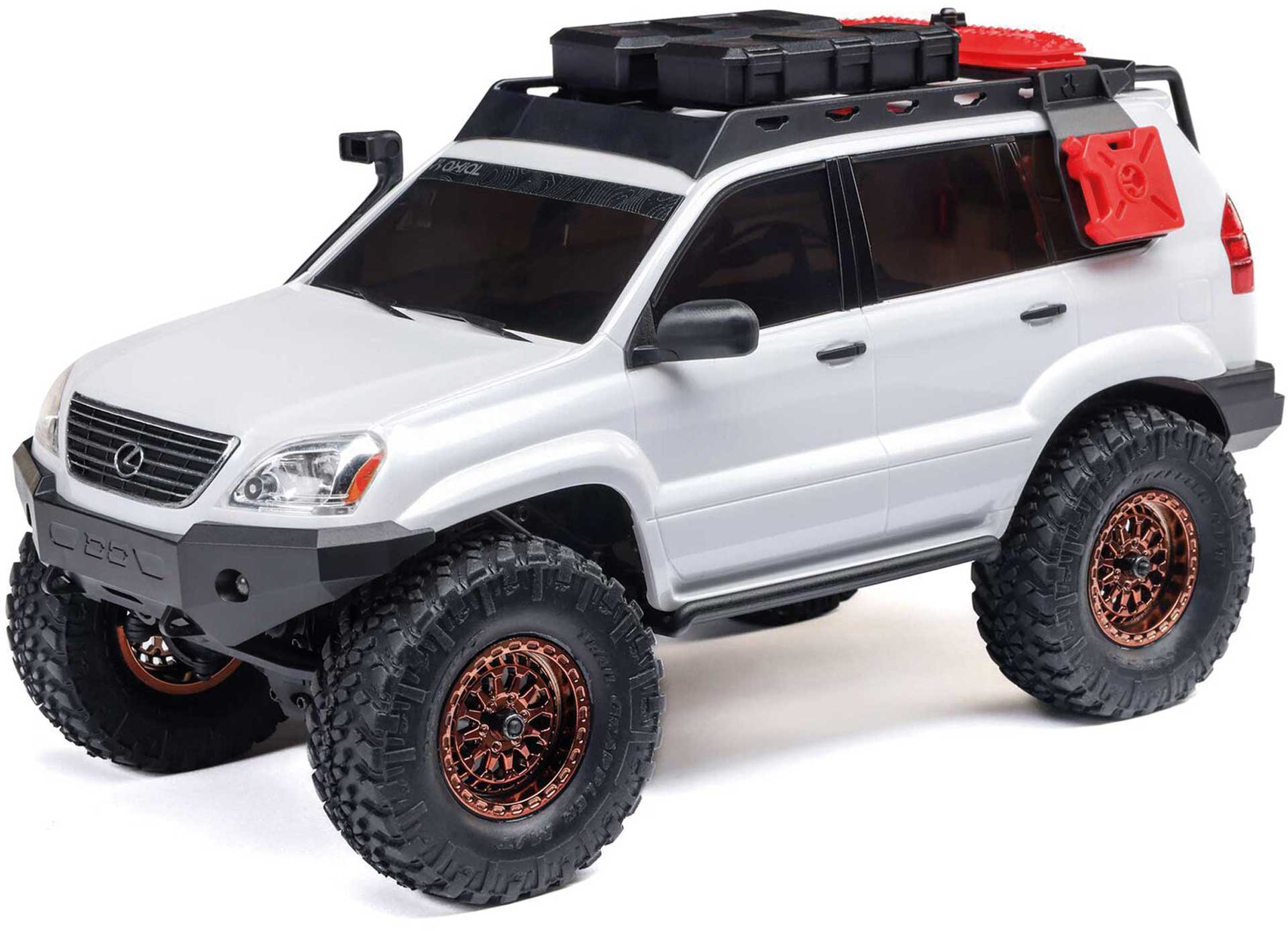 AXIAL SCX24 Lexus GX470: 1/24 4WD RTR Weiß