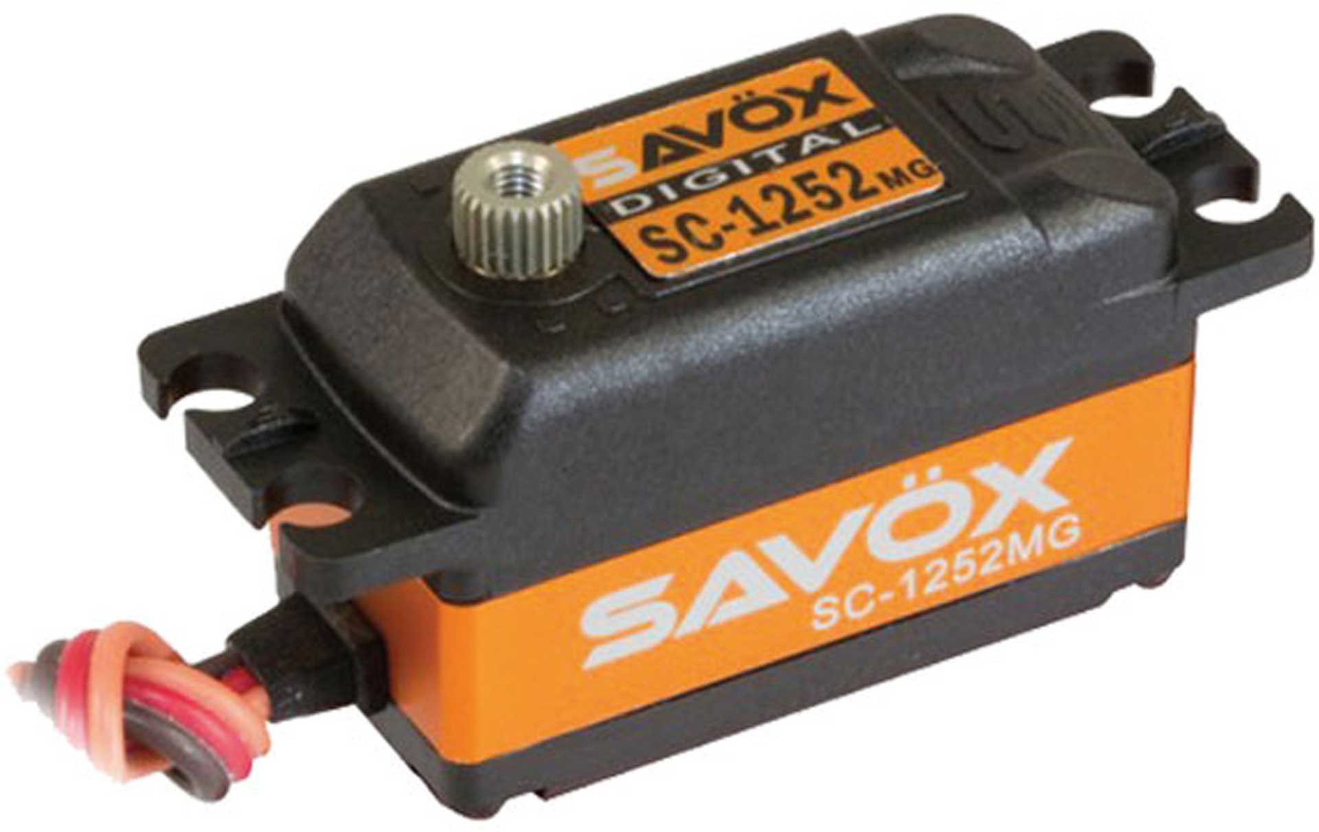 SAVÖX SC-1252MG (6V/7KG/0,07s) DIGITAL LOW PROFILE SERVO