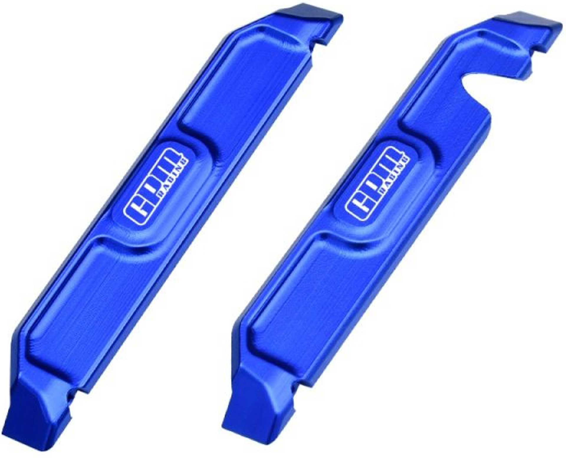 GPM Alu-Nerfbars Chassis blau (2) TRX MiniMaxx