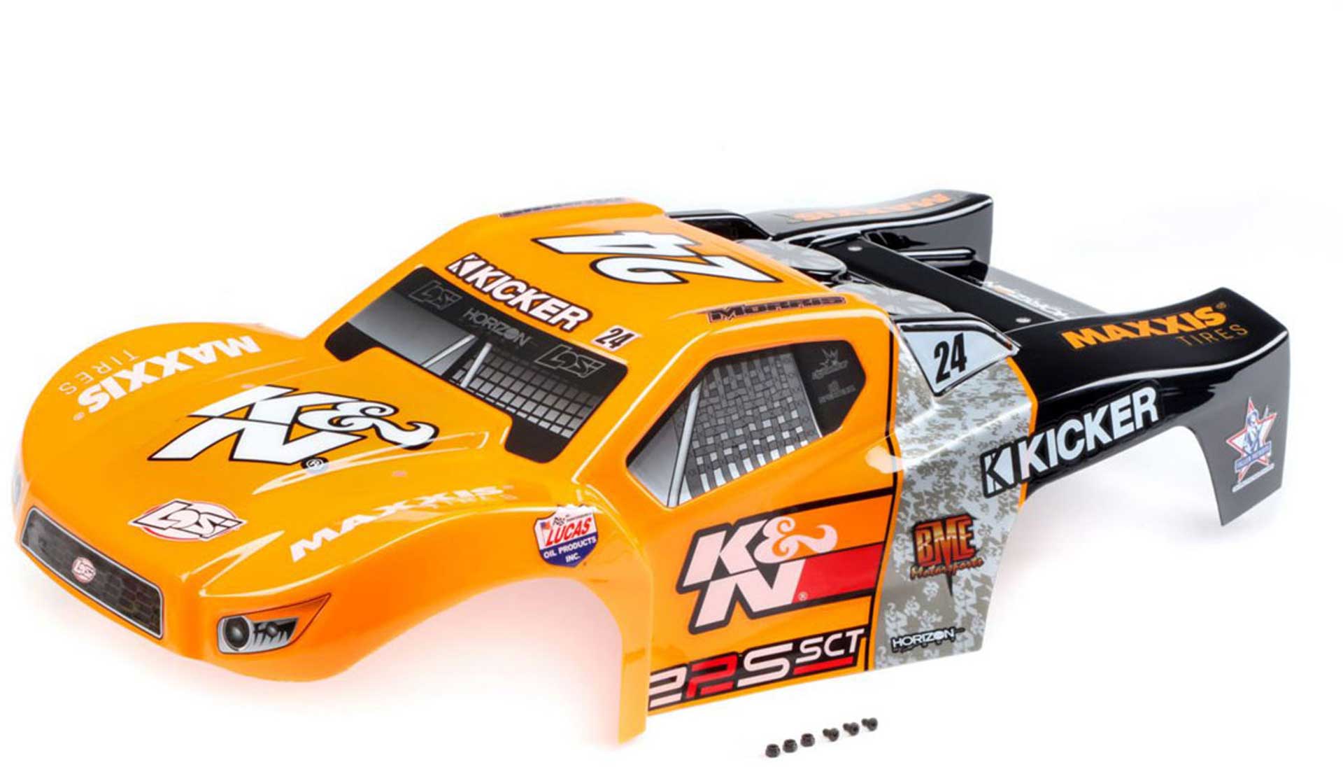 LOSI K&N BODY SET: 22S SCT