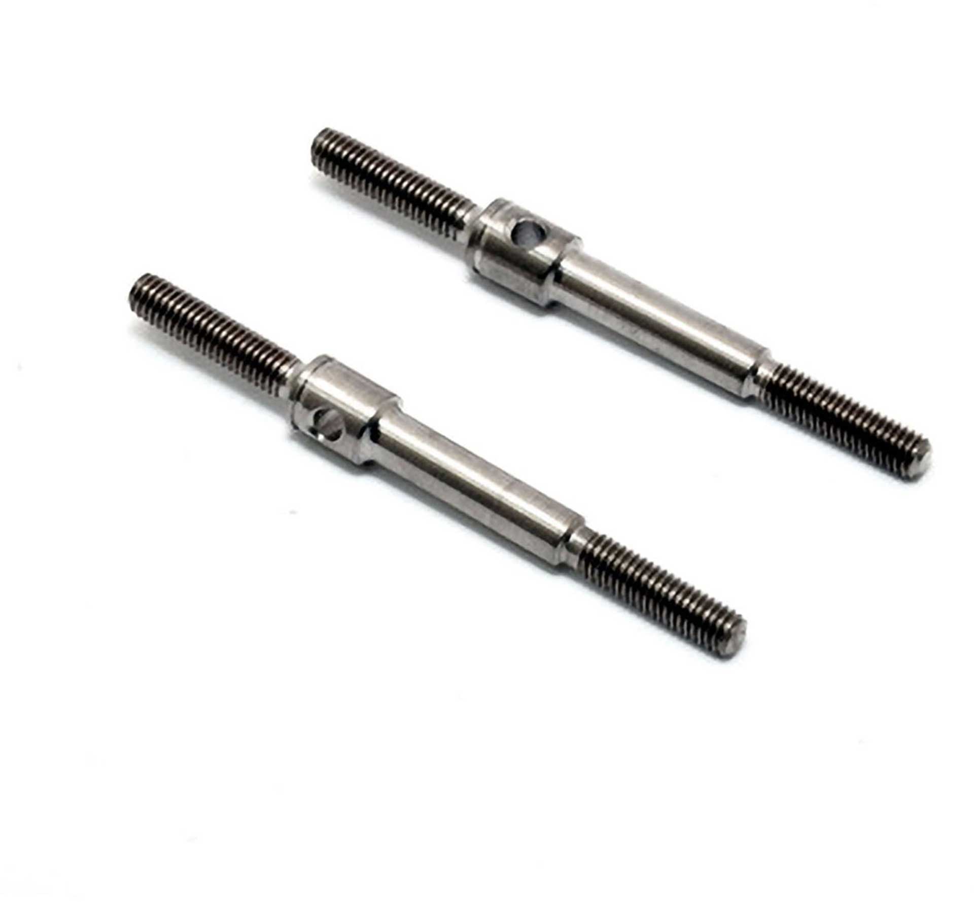 HOBAO TITANIUM TURNBUCKLE-45L FOR STEERING LINKAGE, 2 PCS