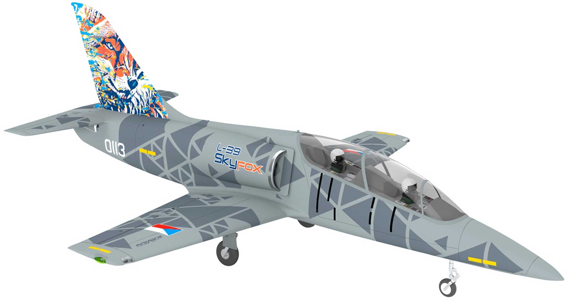 KAVAN L-39 Skyfox 1088mm - Grau