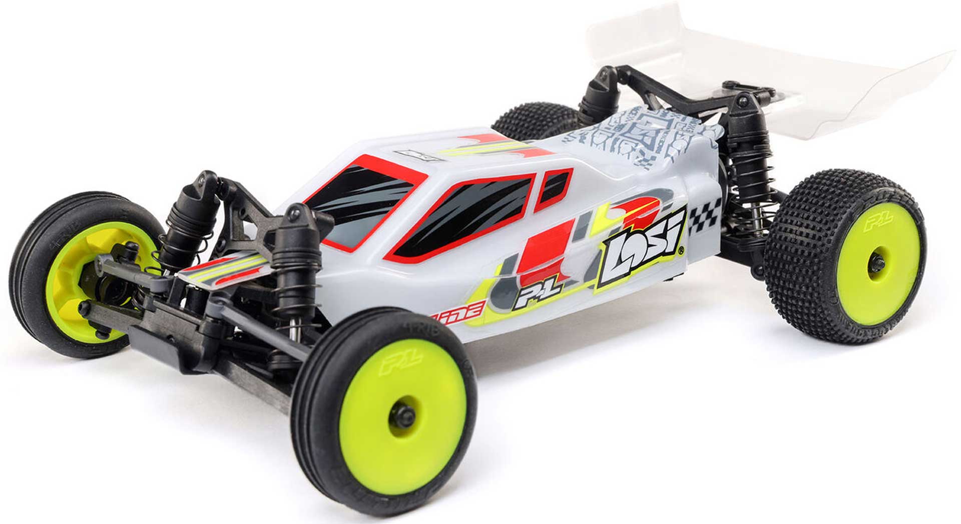 LOSI Micro-B 1/24 2WD Buggy RTR, Weiß