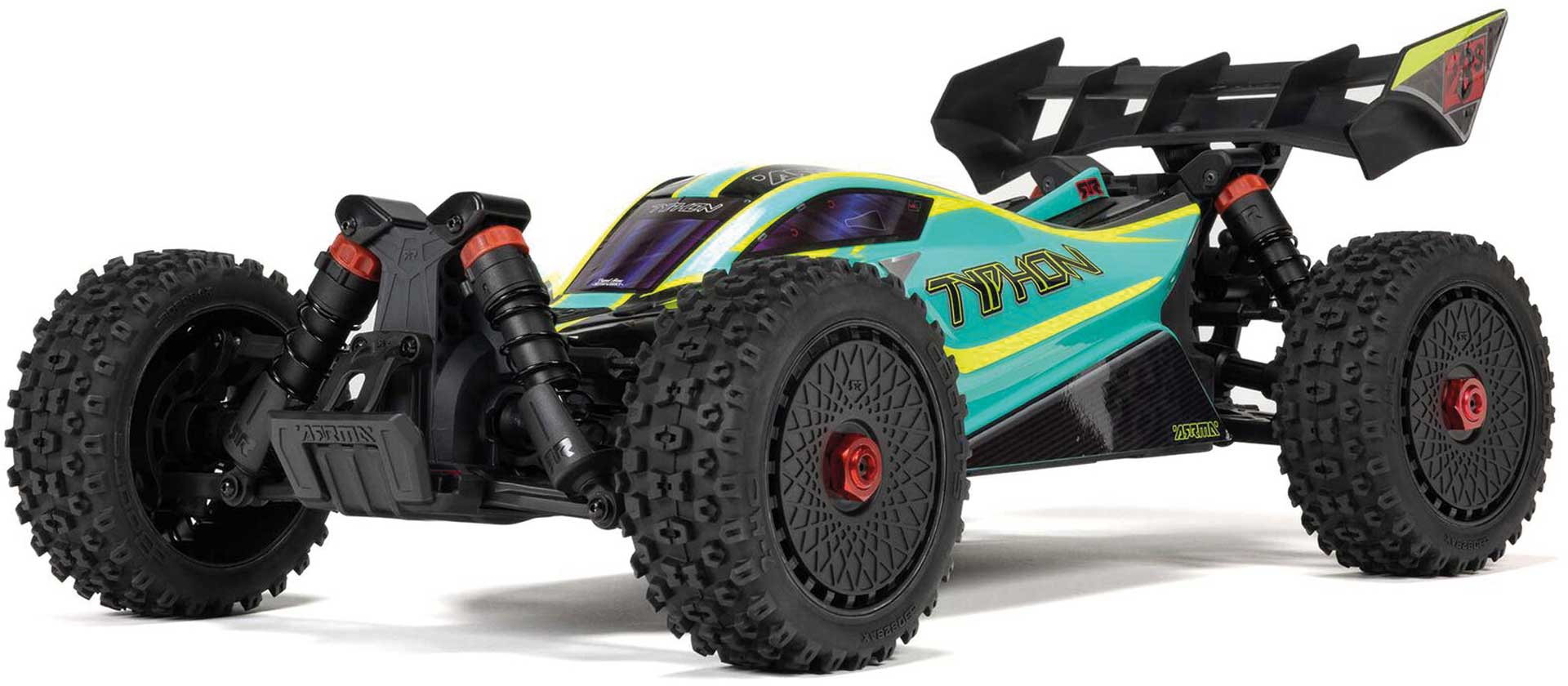 ARRMA TYPHON 4X4 223S BLX 1/8 Brushless Buggy RTR mit DSC, Grün