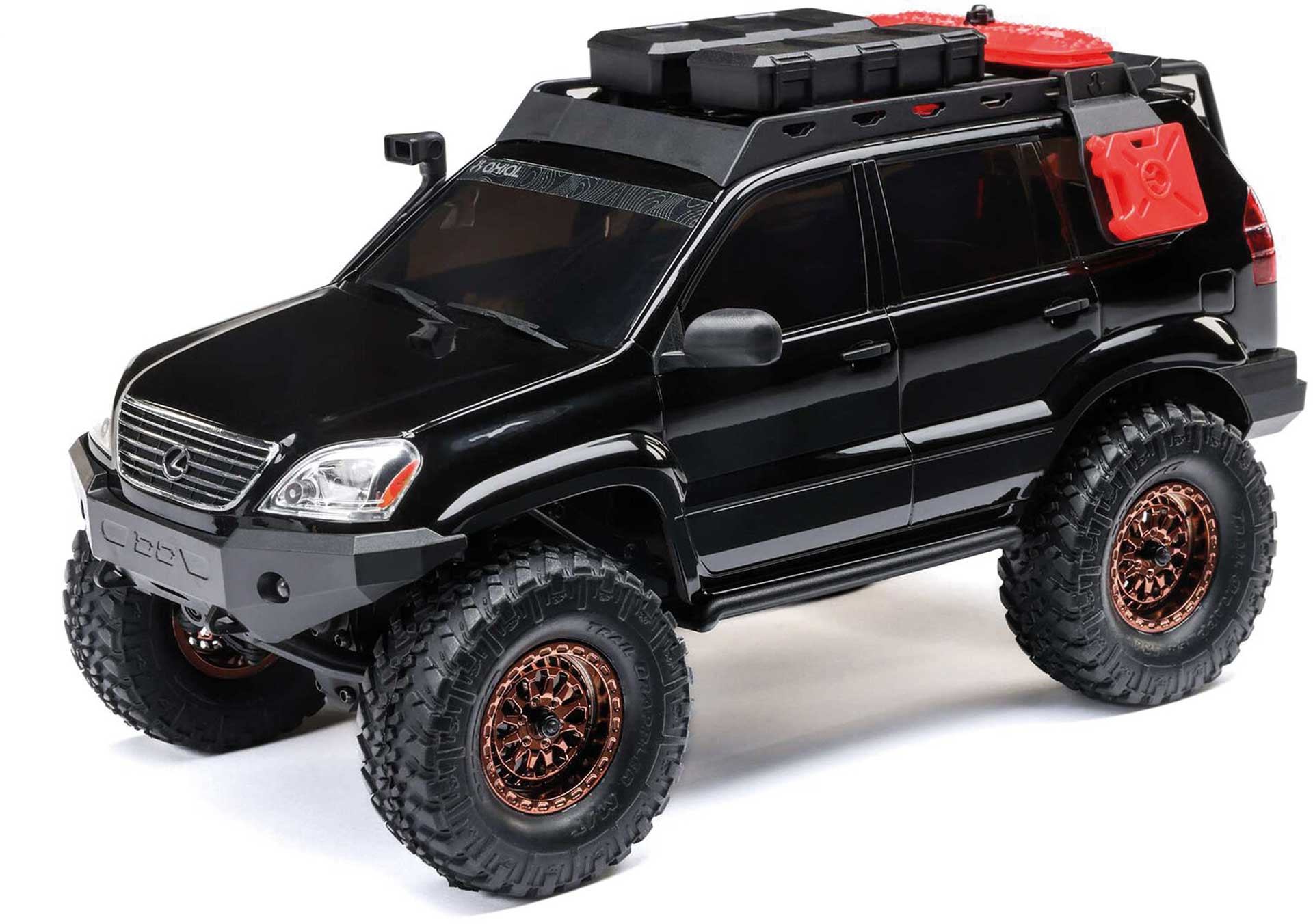 AXIAL SCX24 Lexus GX470 : 1/24 4WD RTR Schwarz