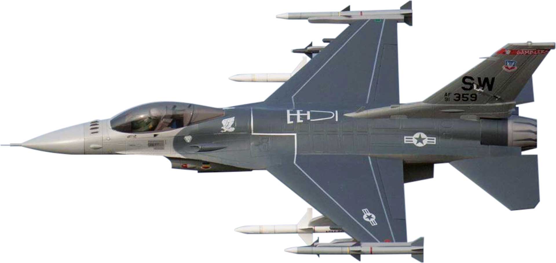 Freewing F-16 Falcon (77th Squadron) PNP 90mm 12B Jet EDF