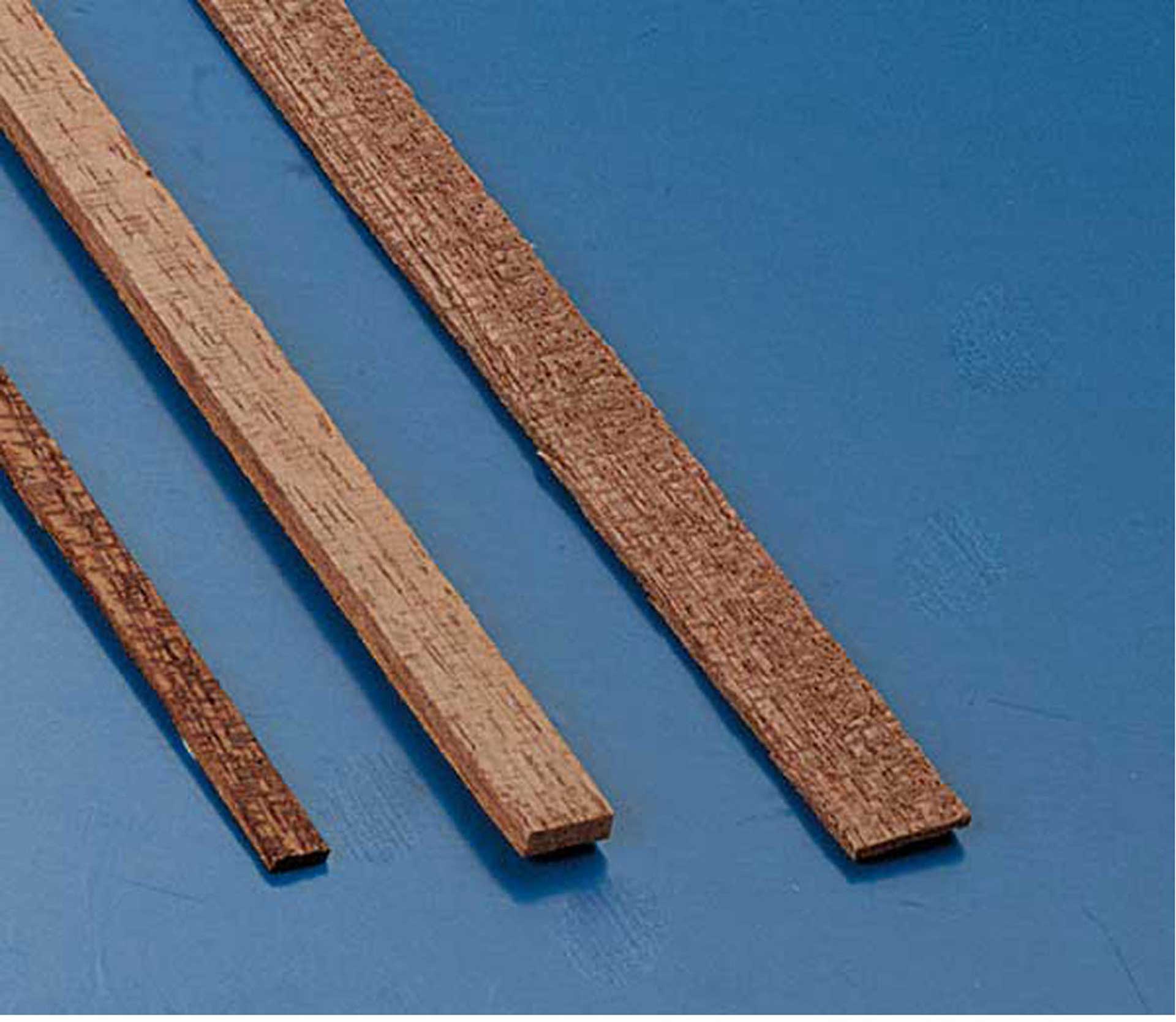 KRICK MAHOGANY STRIPS 1/3MM 10PCS.6 WALTNUT ST