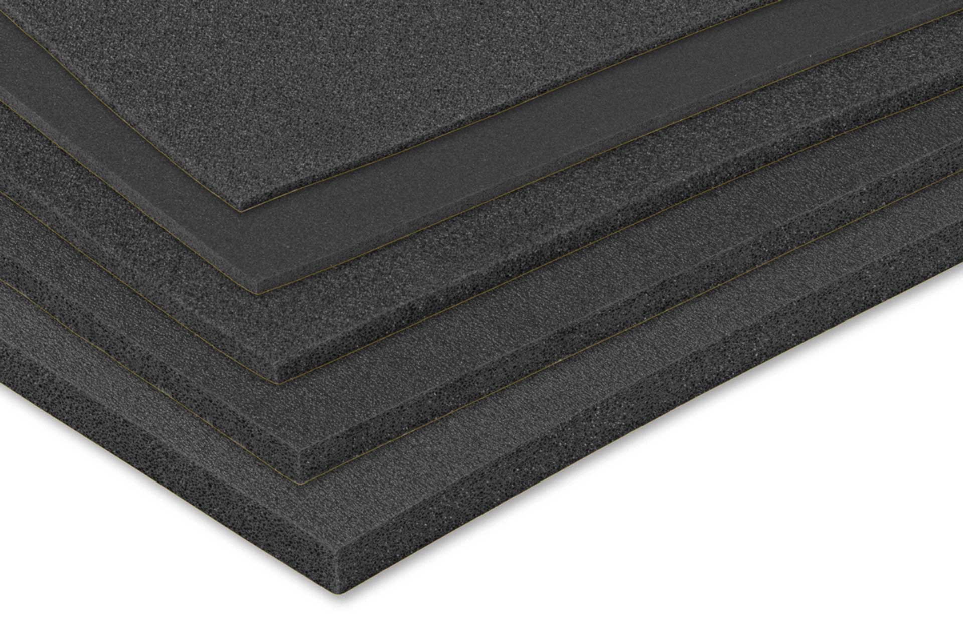 KAVAN Schaumstoffplatten 2-3-5-8 und 10x310x210mm je ein Stück, selbstklebend