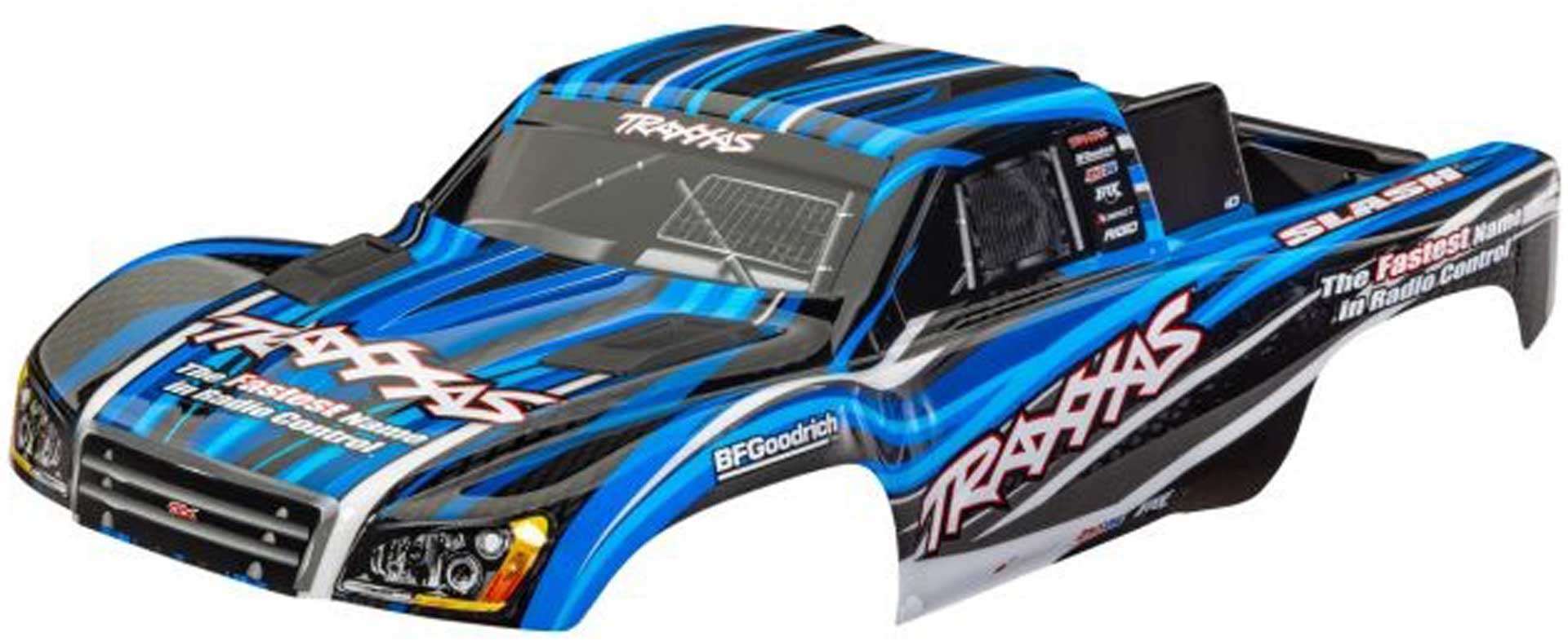 TRAXXAS Karosserie Slash 4x4 blau Clipless