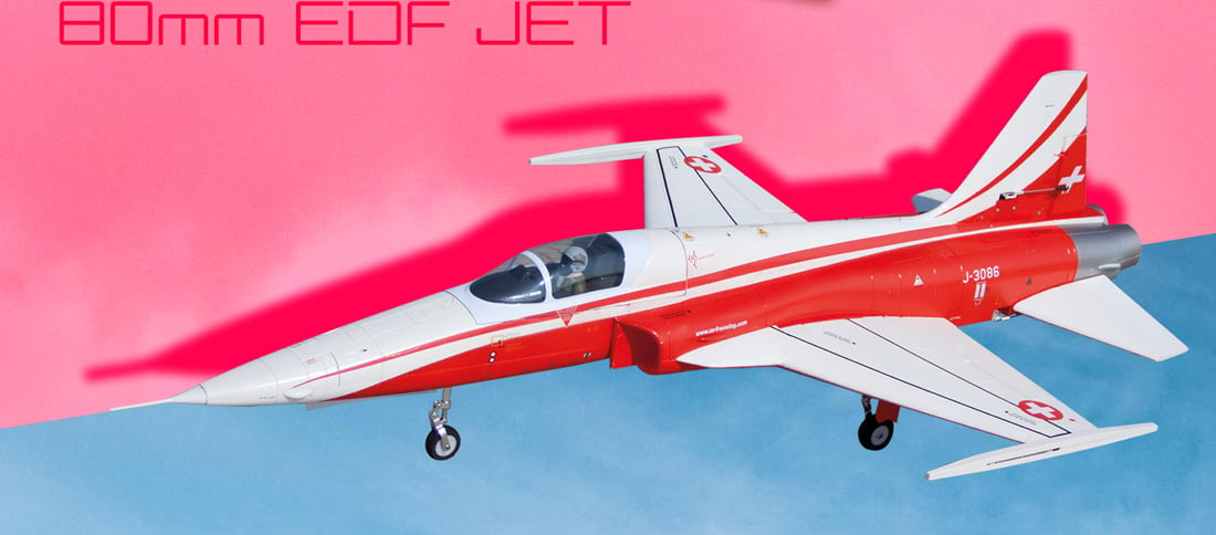 Freewing Model RC Jets RC Planes Modellbau Lindinger F5E EDF