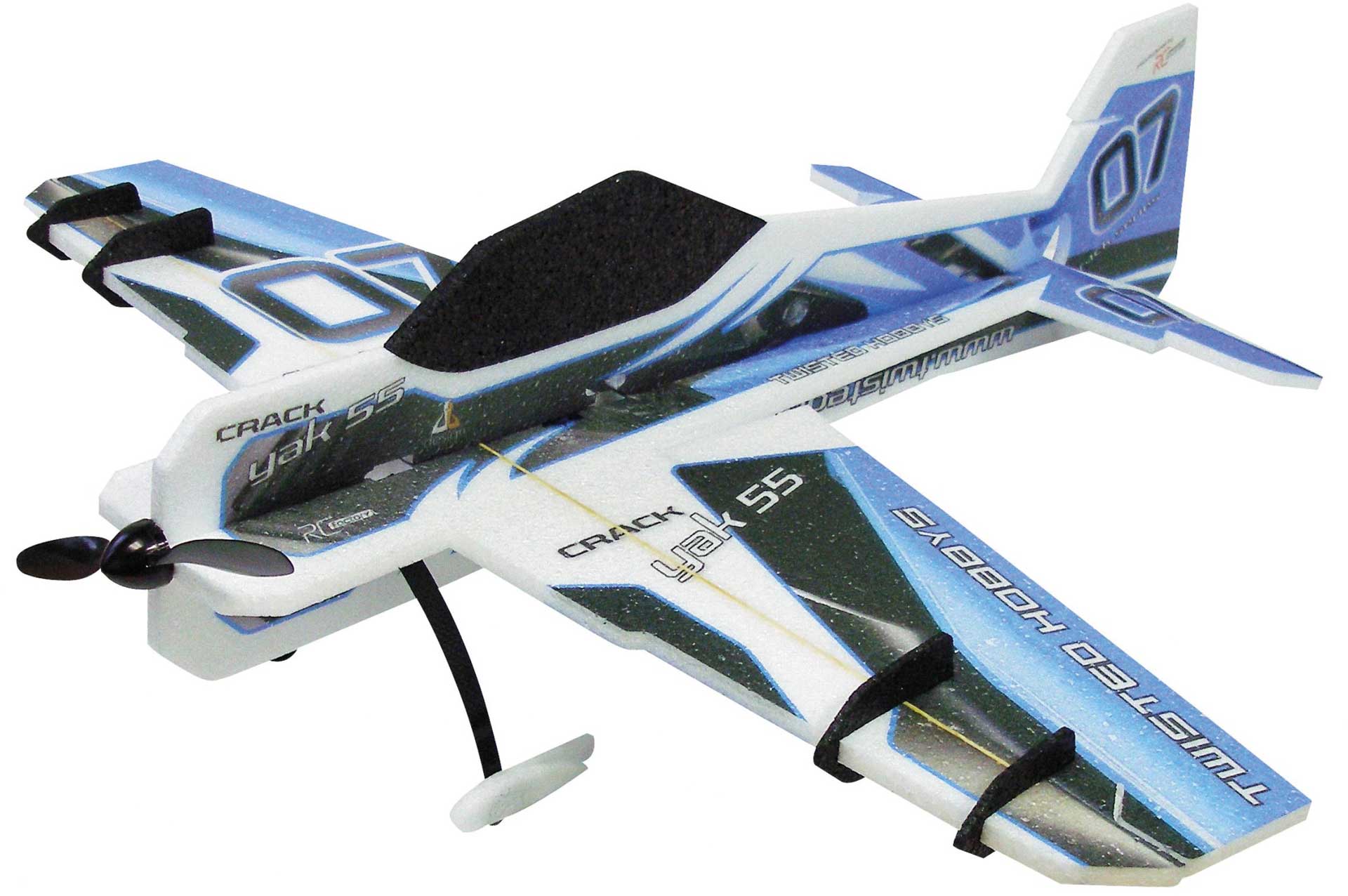 RC-Factory Crack Yak55 EPP 0.80m Blue + LG BACKYARD series